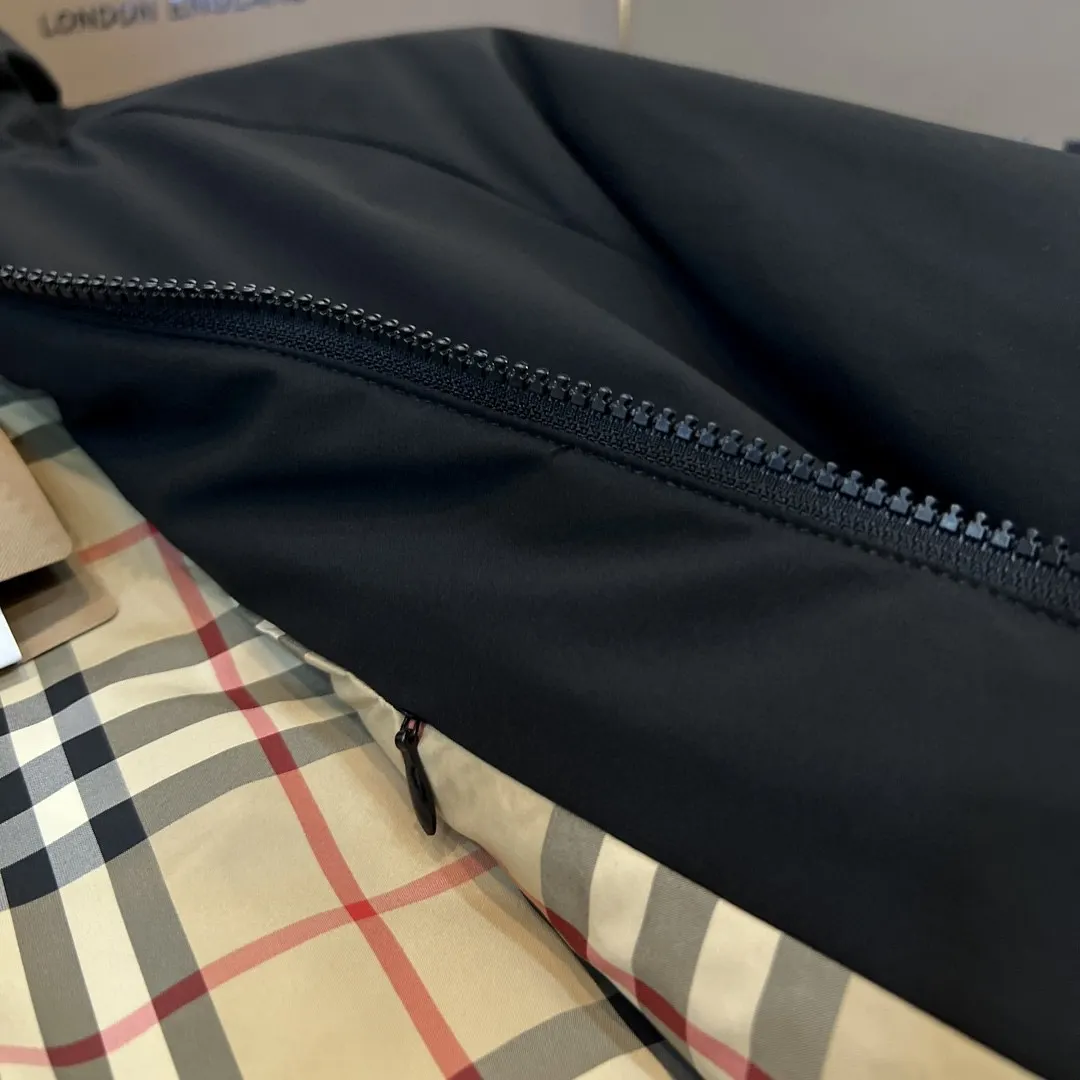 Logo-Embroidered Padded Harrington Jacket D27516429 — view 8