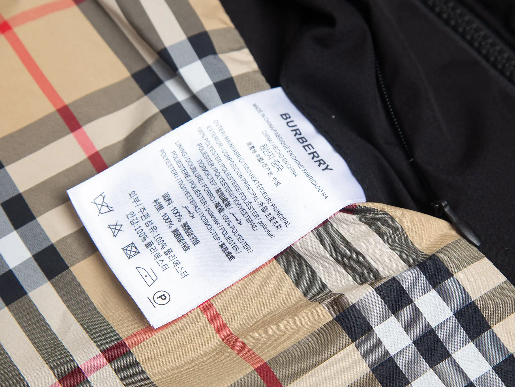 Logo-Embroidered Padded Harrington Jacket D27516429 — view 14