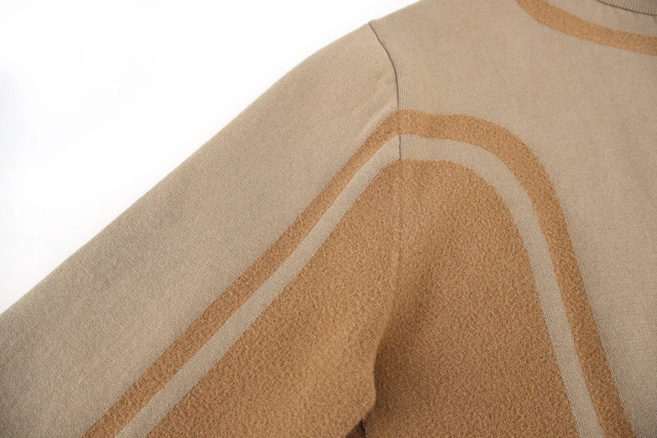 Logo Intarsia Wool-Blend Zip-Up Cardigan D28016426 — view 8