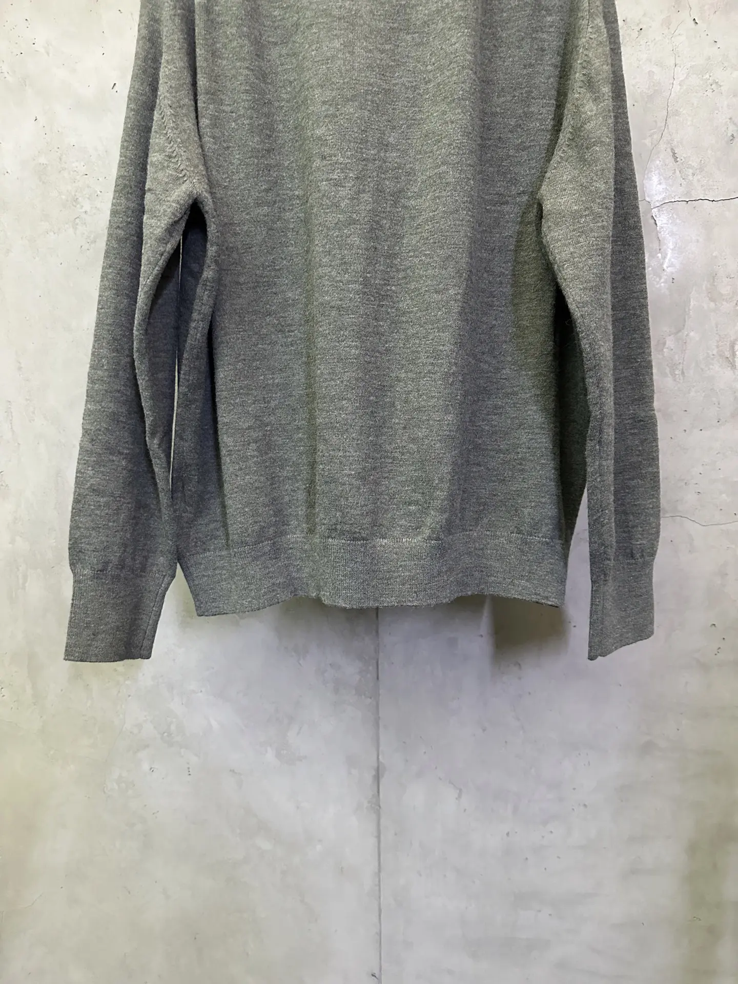 Logo-Embroidered Wool-Blend Polo Sweater D28012751 — view 6