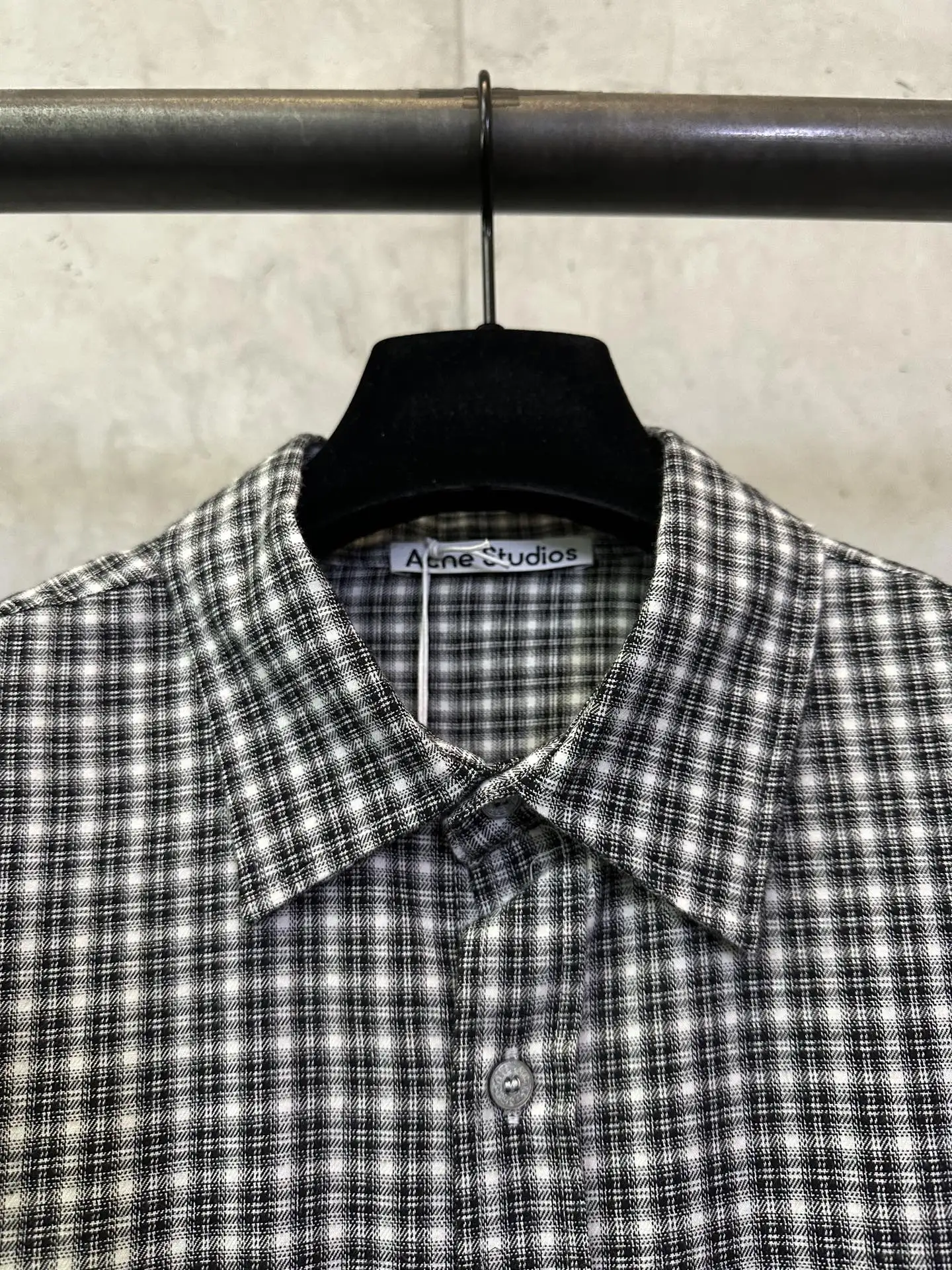 Oversized Checked Flannel Shirt D28012883 — view 7