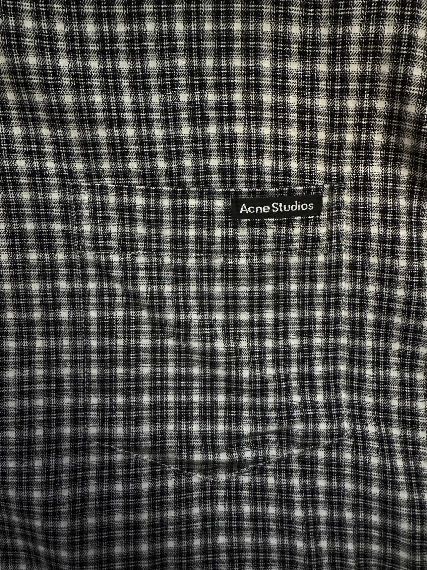 Oversized Checked Flannel Shirt D28012883 — view 8