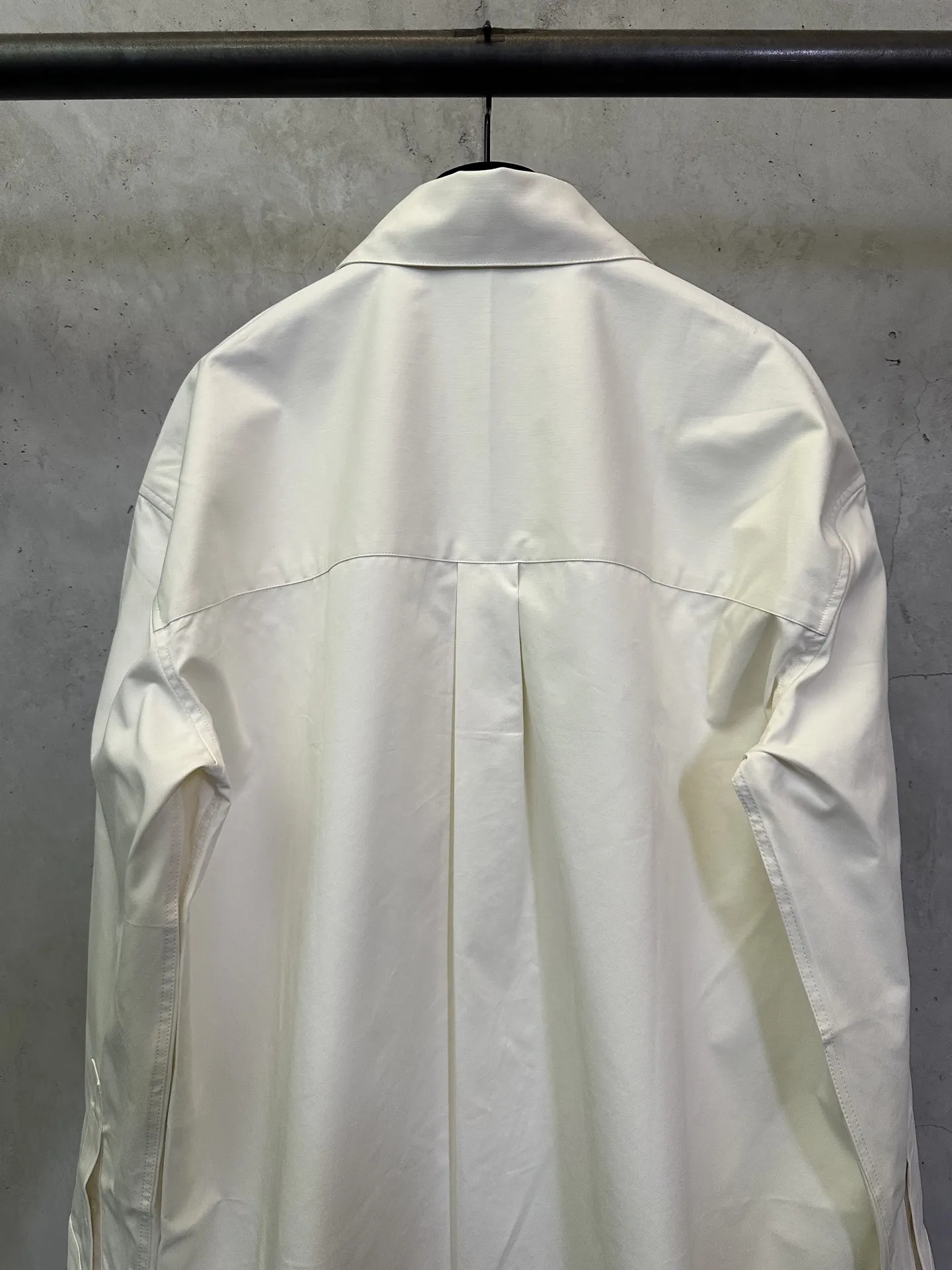 Embroidered Cotton Twill Long-Sleeve Shirt D28012788 — view 5