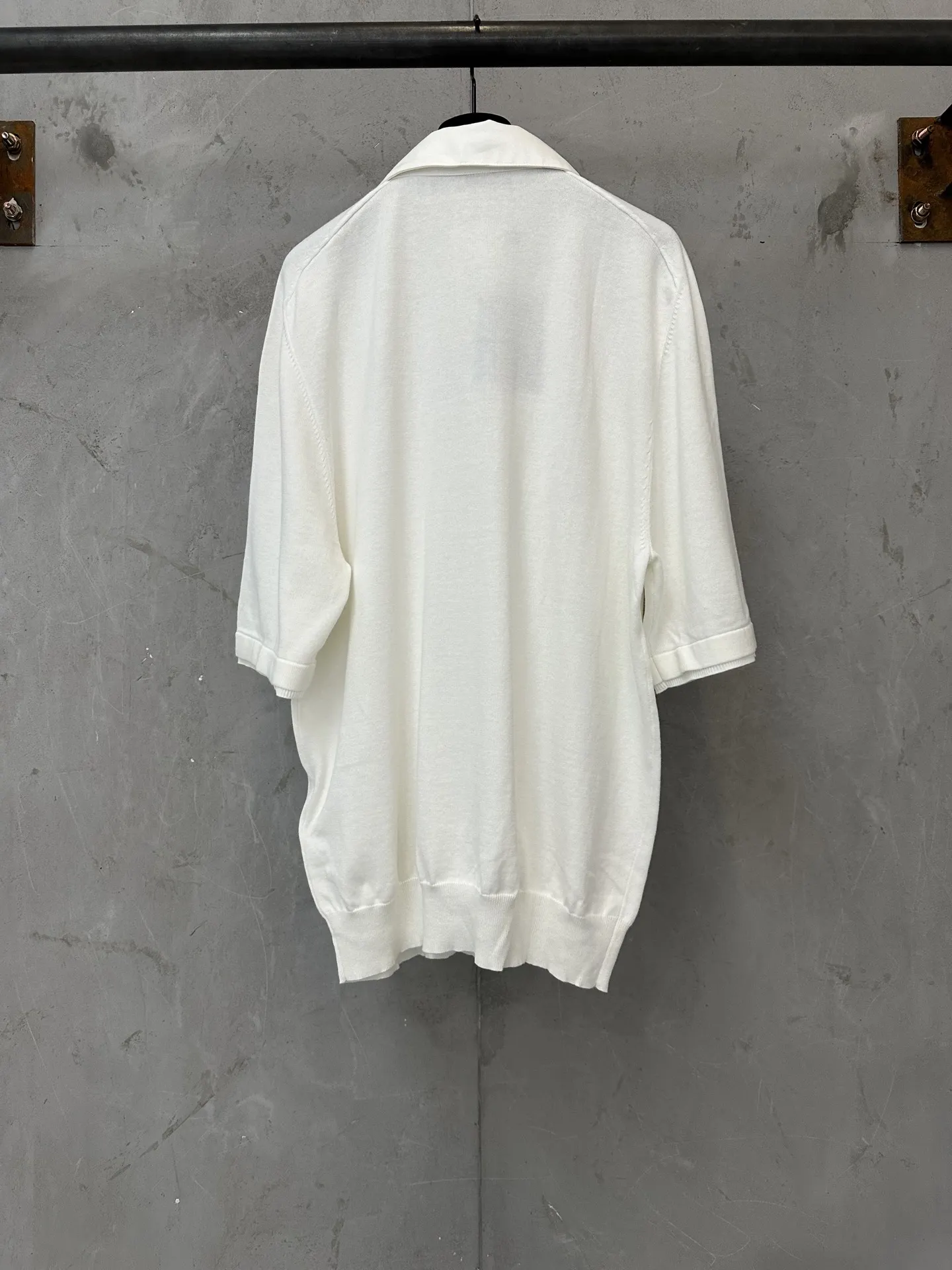 Embroidered Cotton-Blend Polo Shirt D28011890 — view 2