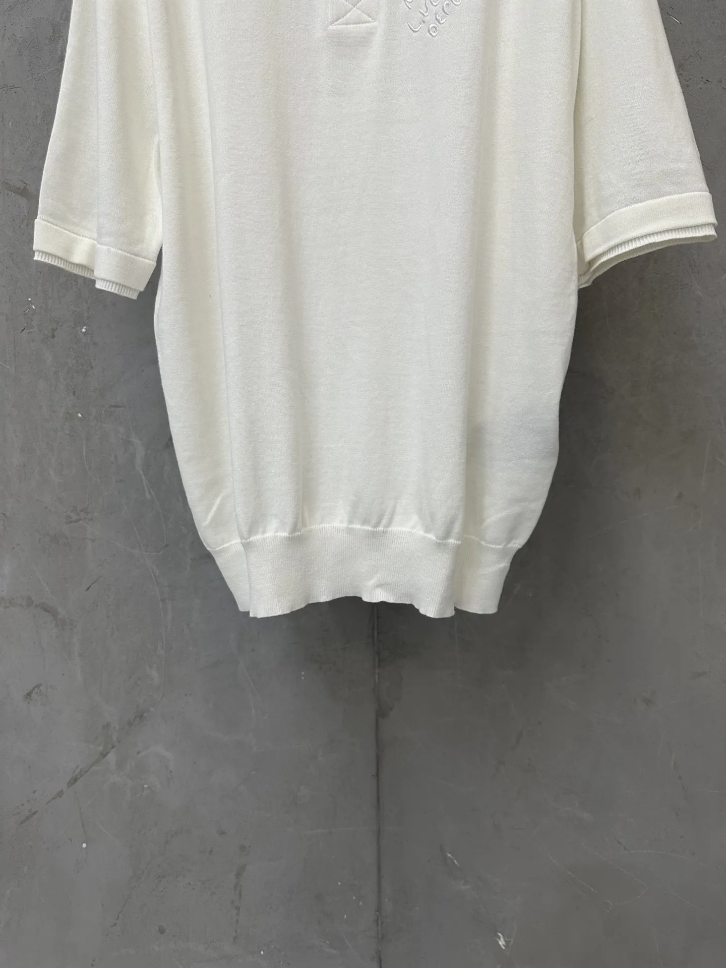 Embroidered Cotton-Blend Polo Shirt D28011890 — view 4