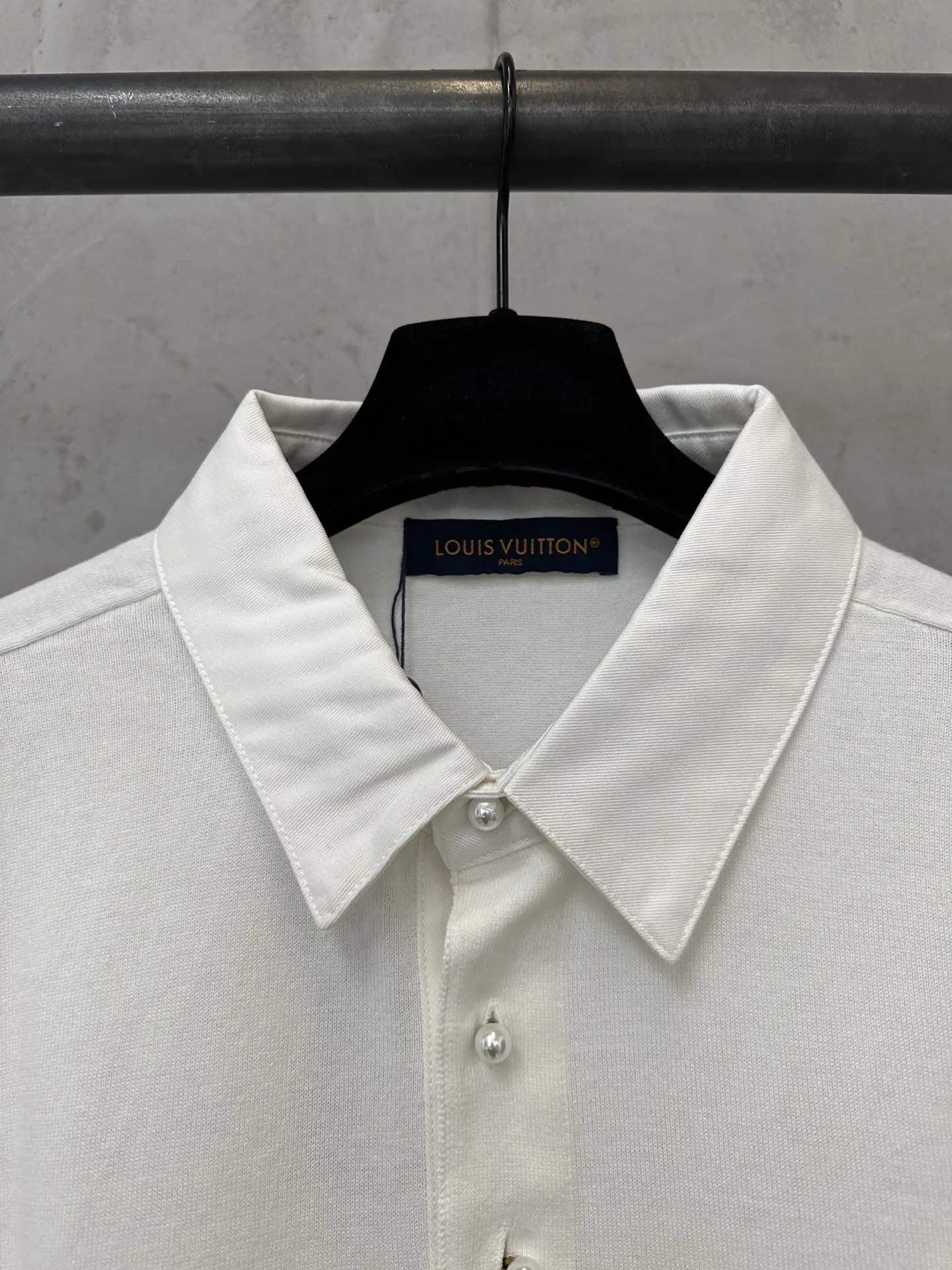 Embroidered Cotton-Blend Polo Shirt D28011890 — view 5