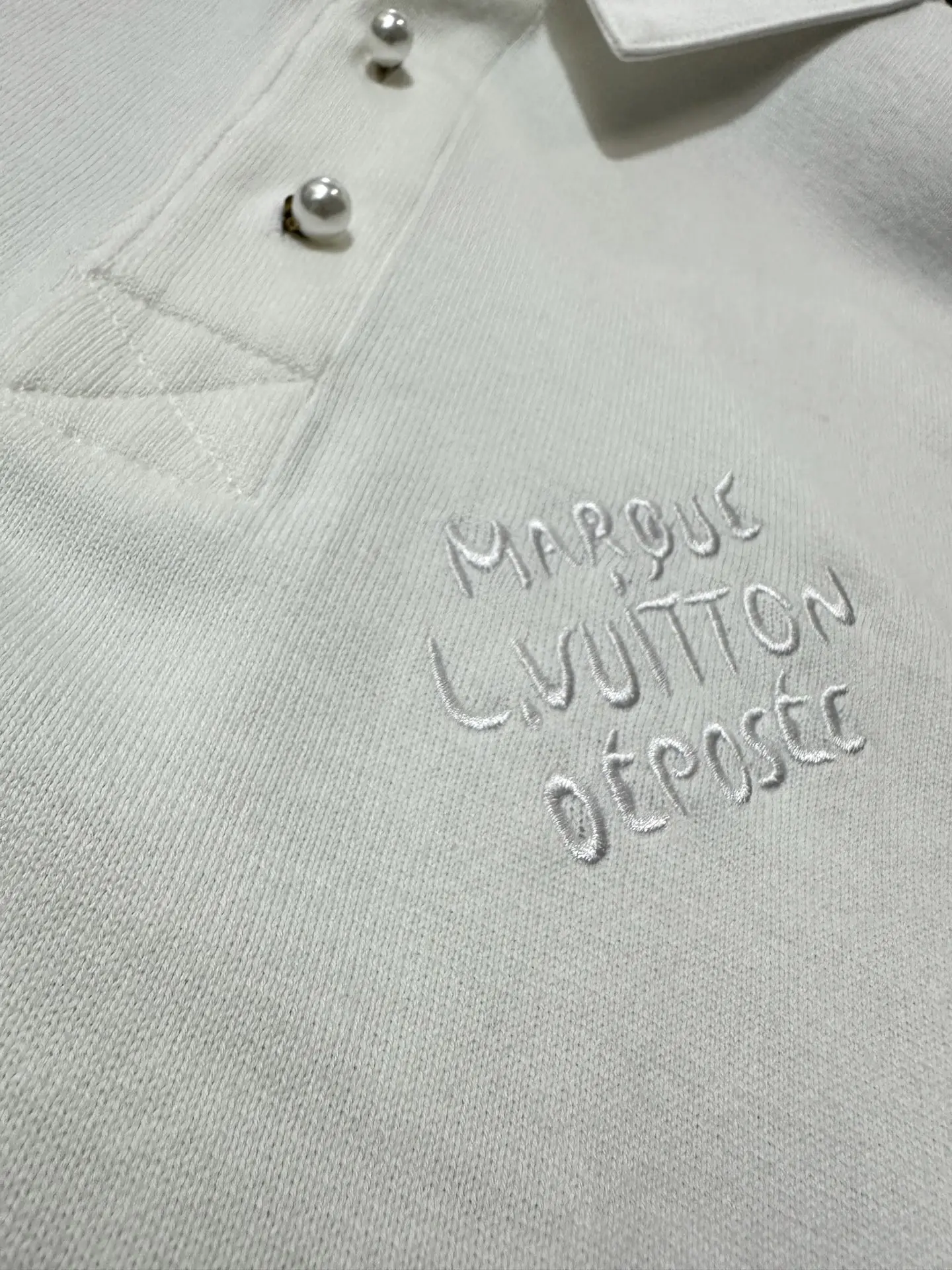 Embroidered Cotton-Blend Polo Shirt D28011890 — view 8