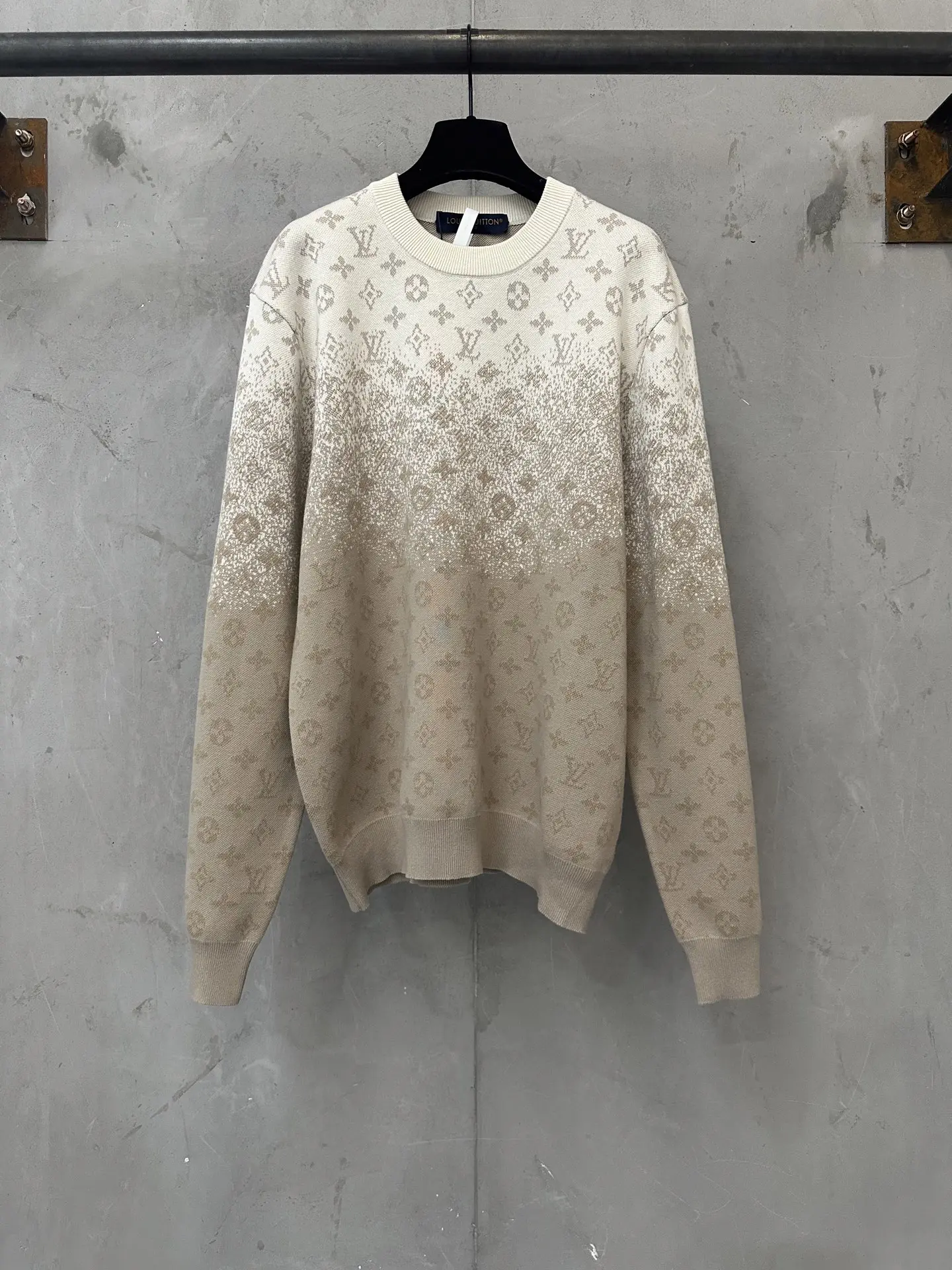 Monogram Gradient Jacquard Knit Sweater D28025047