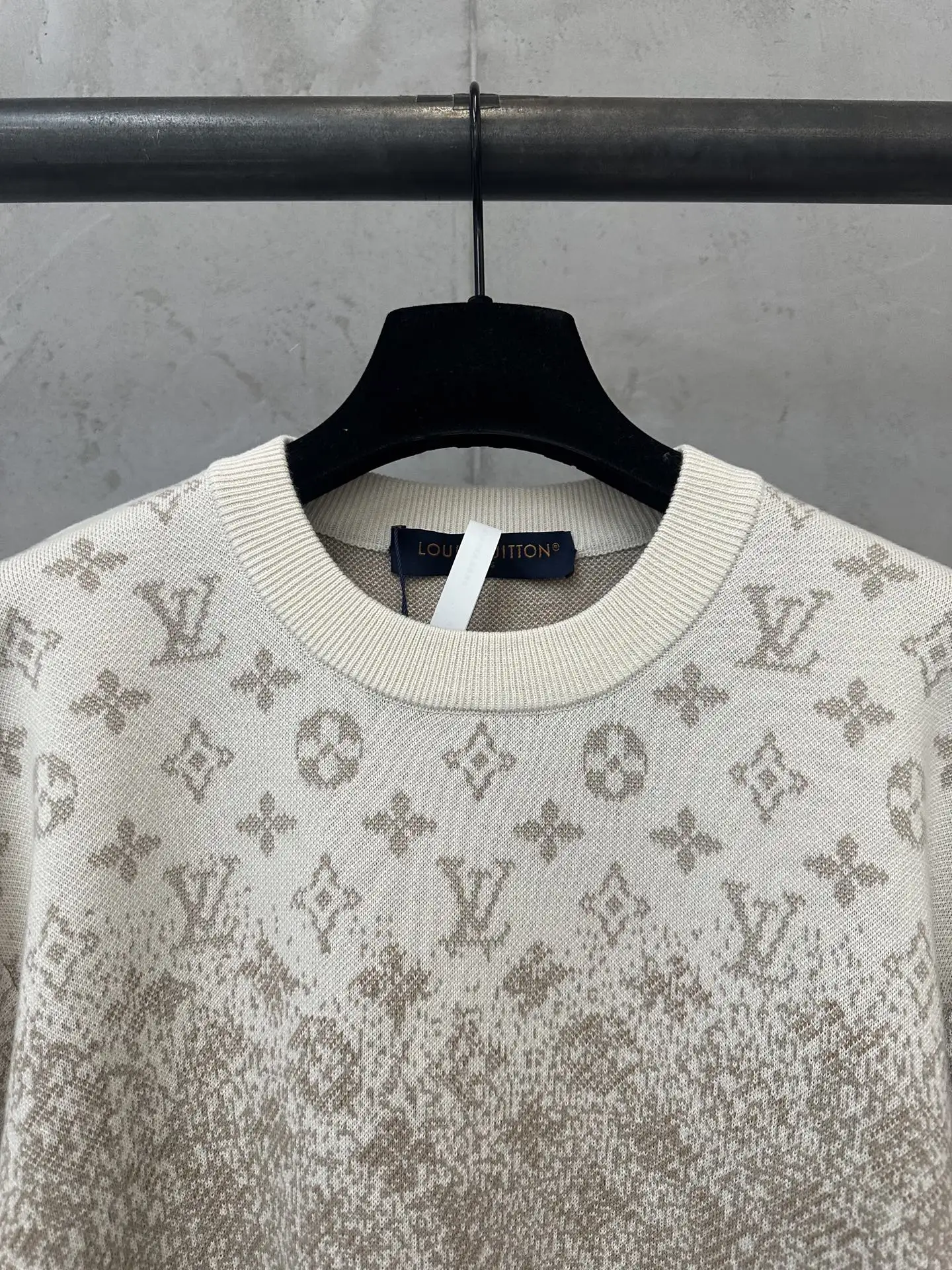 Monogram Gradient Jacquard Knit Sweater D28025047 — view 5