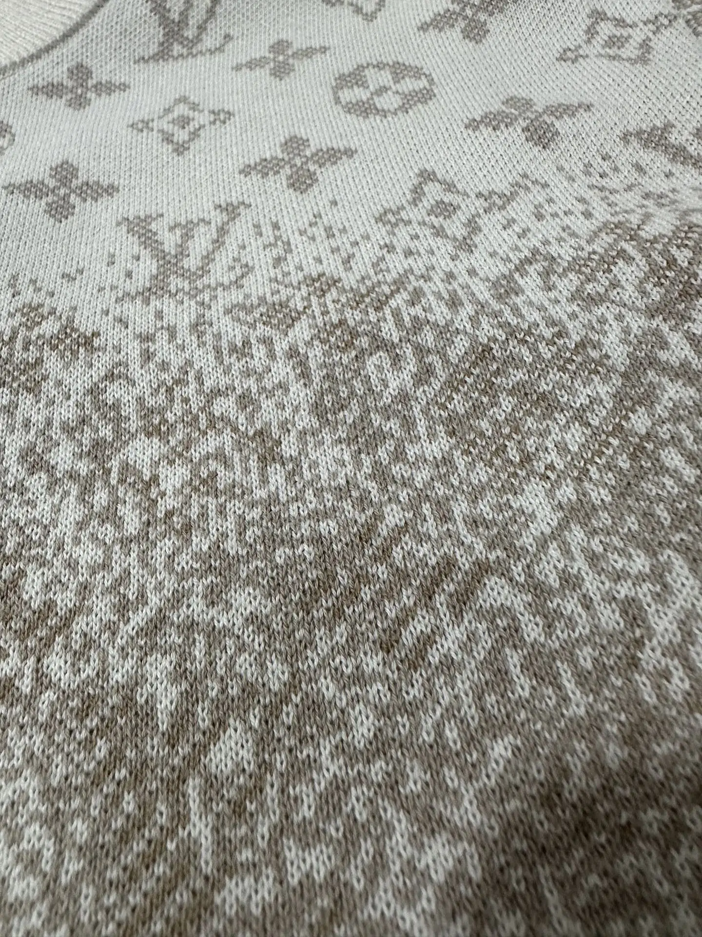 Monogram Gradient Jacquard Knit Sweater D28025047 — view 7