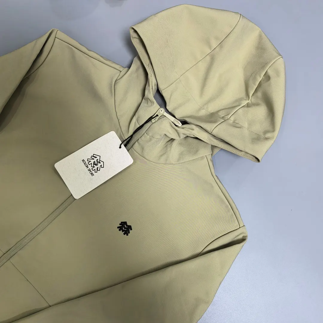 KOLON SPORT Hooded Fleece-Lined Softshell Jacket D28020269 — view 2