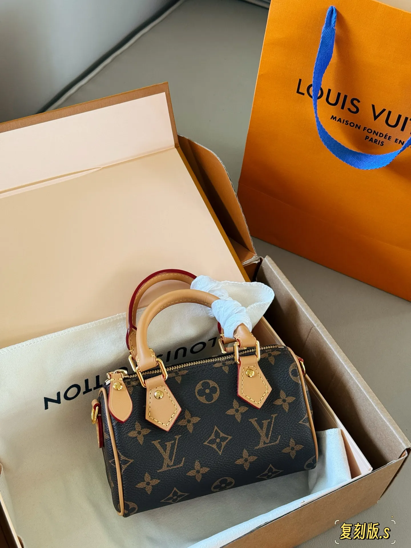 Speedy Nano Monogram Canvas Bag D28018388 — view 2