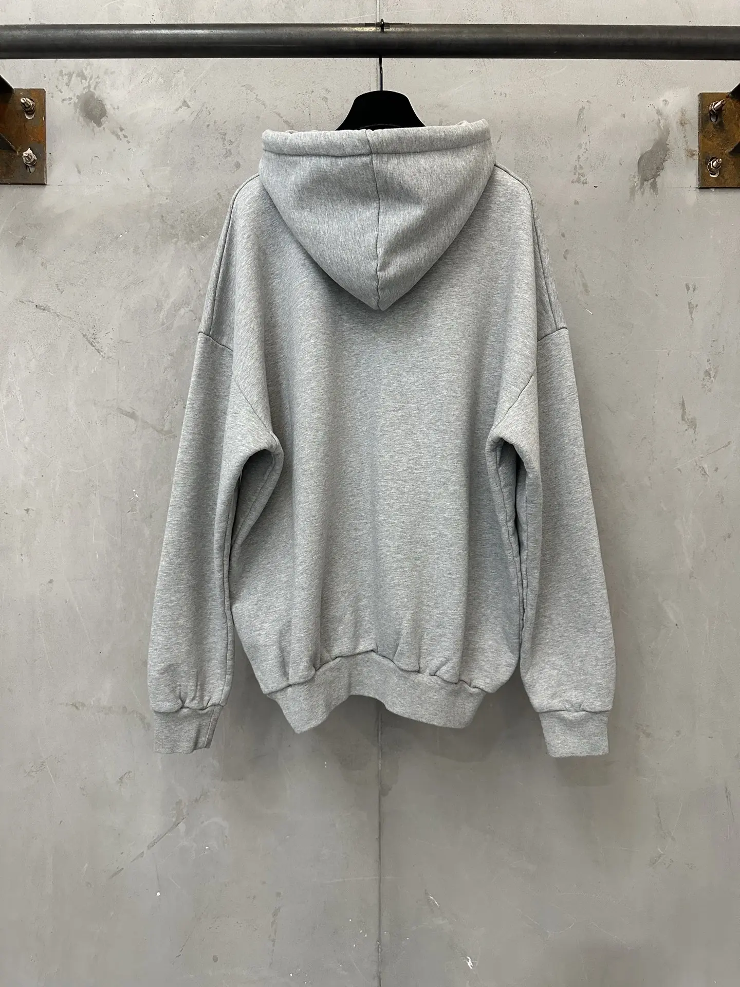 Logo-Embroidered Cotton-Blend Jersey Hoodie D28020153 — view 2