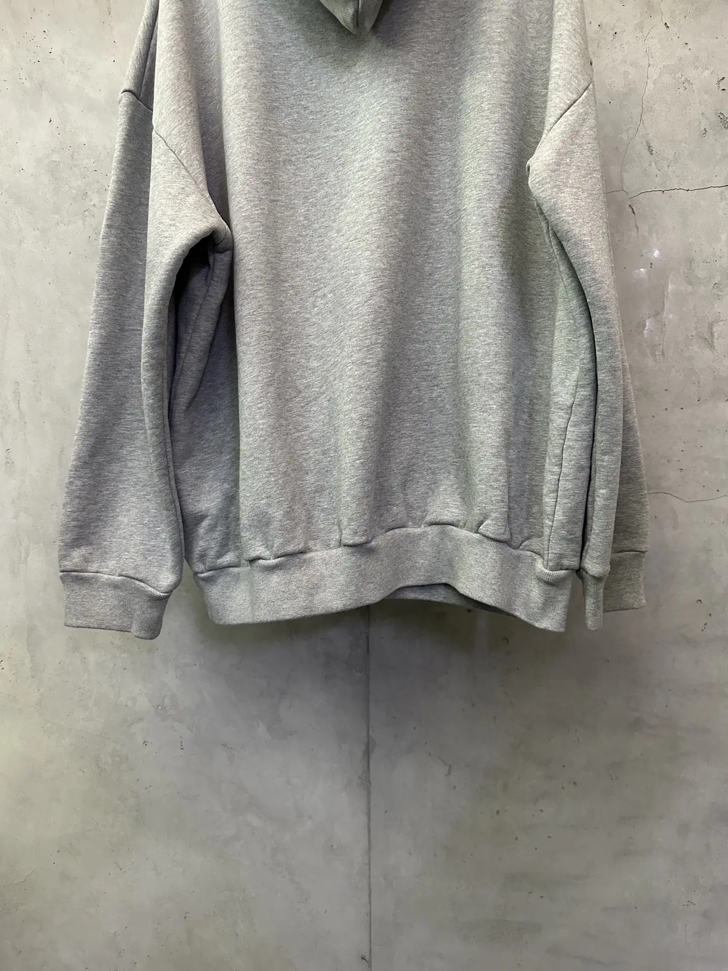 Logo Flocked Cotton-Blend Hoodie D28020158 — view 6