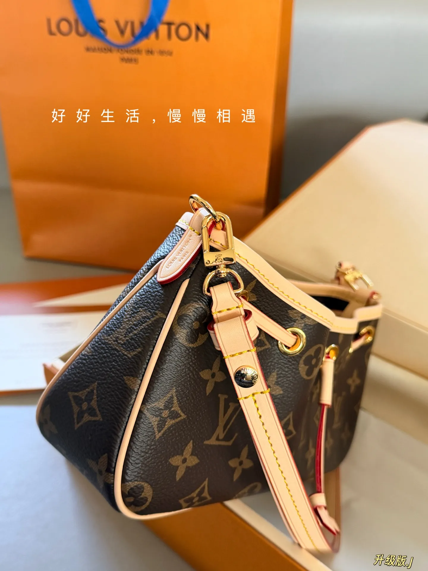 Monogram Canvas Bucket Bag D28517836 — view 4