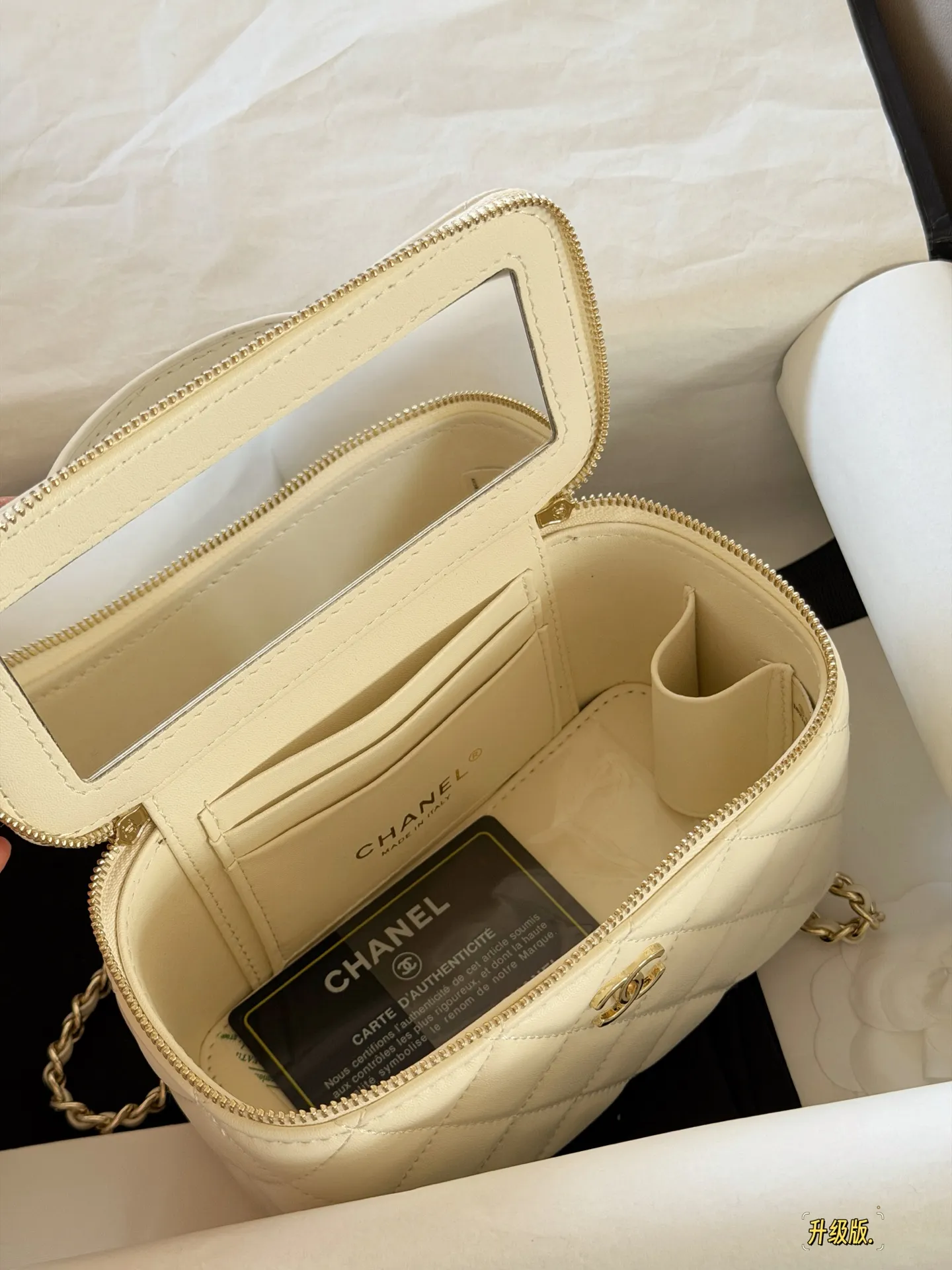 Chanel Quilted Vanity Case Bag D28518216 — view 16