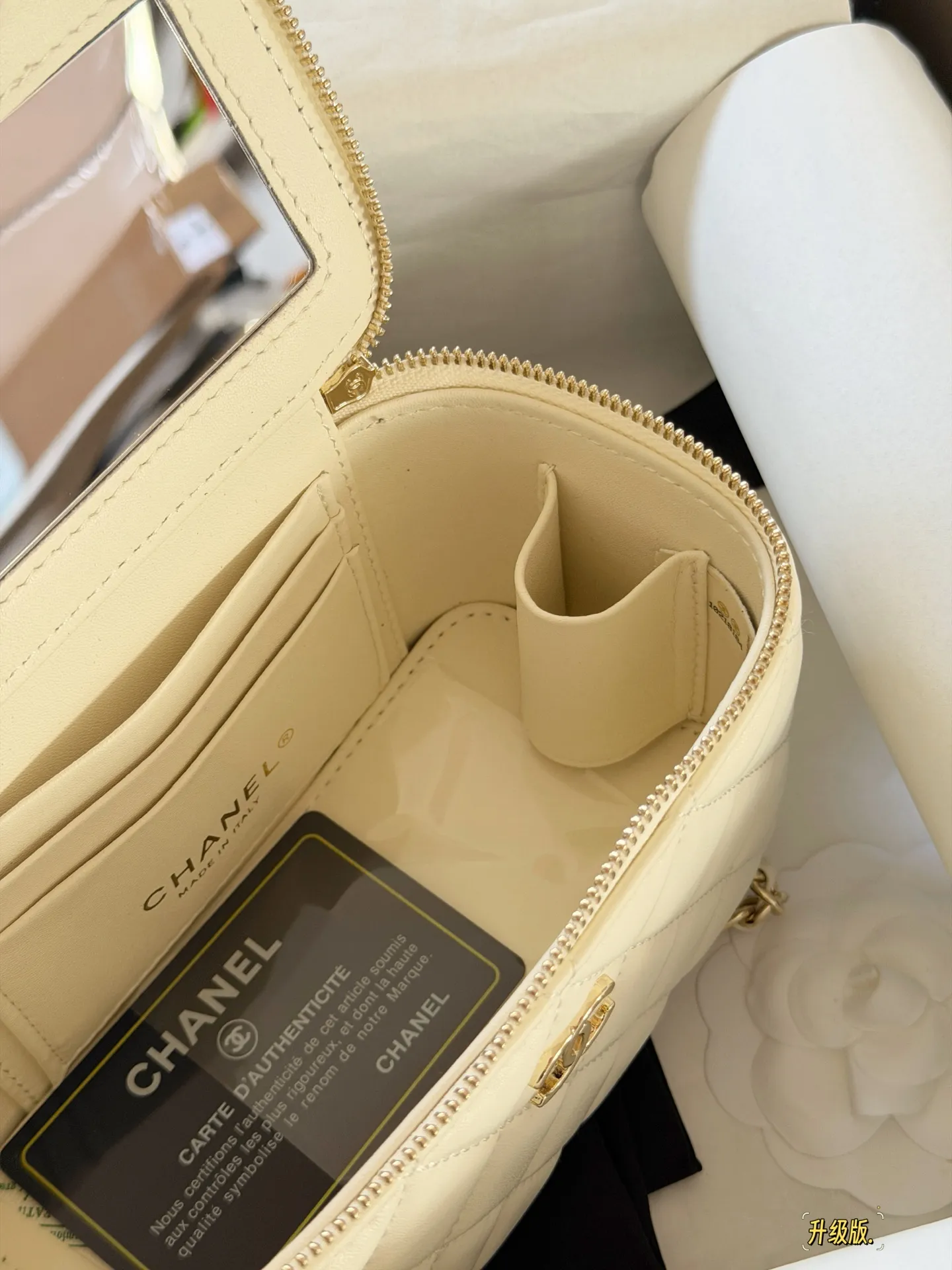 Chanel Quilted Vanity Case Bag D28518216 — view 17