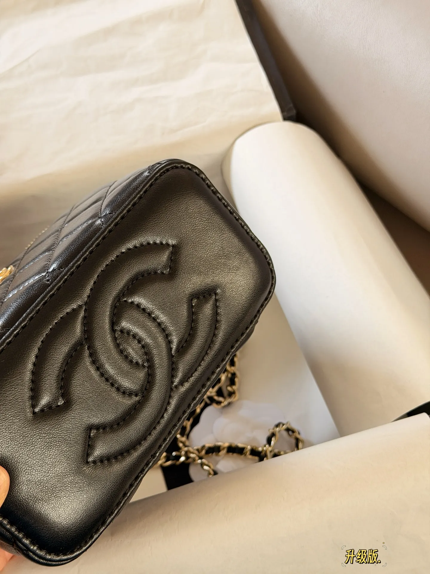 Chanel Quilted Vanity Case Bag D28518216 — view 5