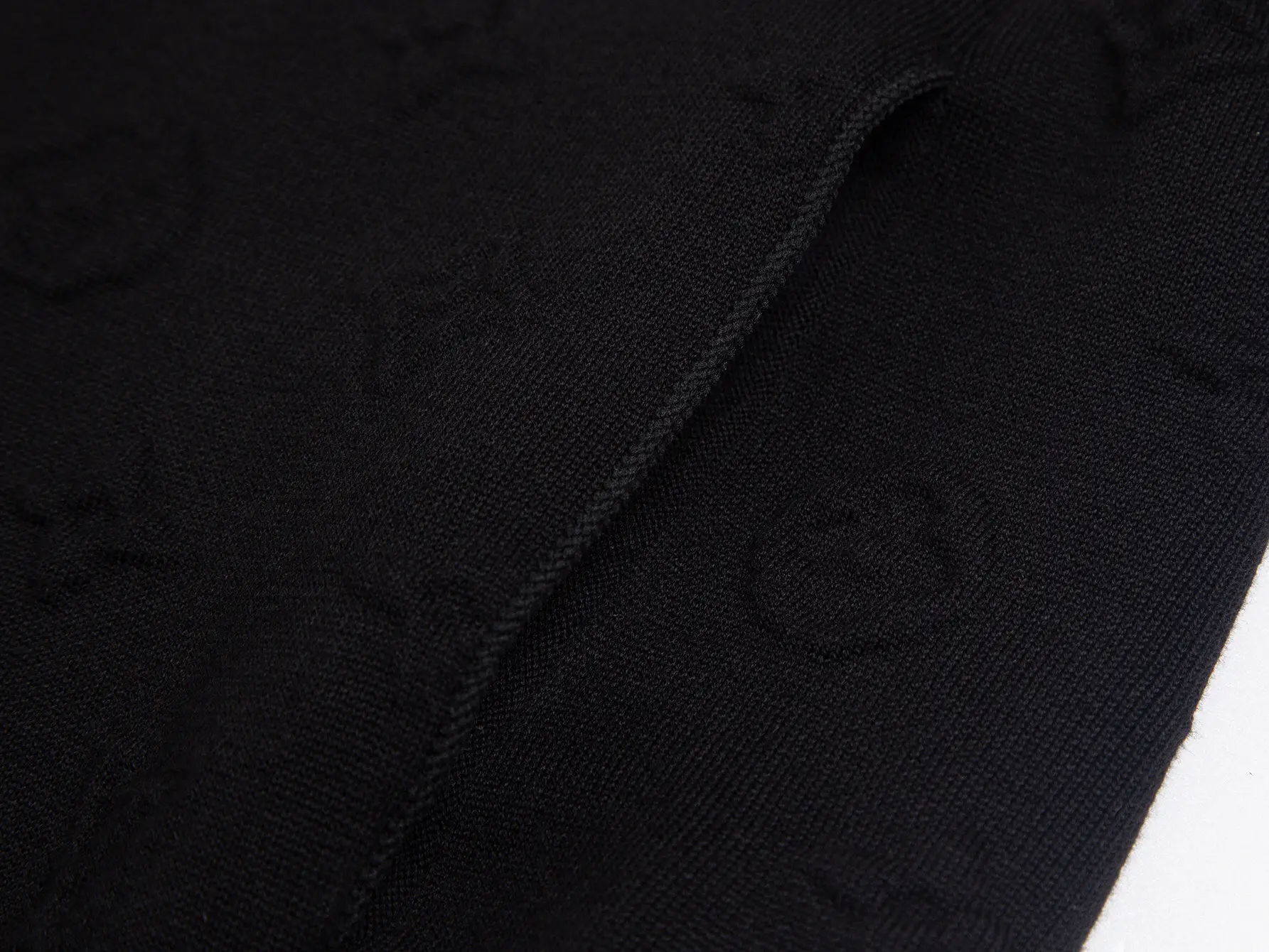 Monogram Embossed Cashmere-Blend Zip-Up Cardigan D28516413 — view 6