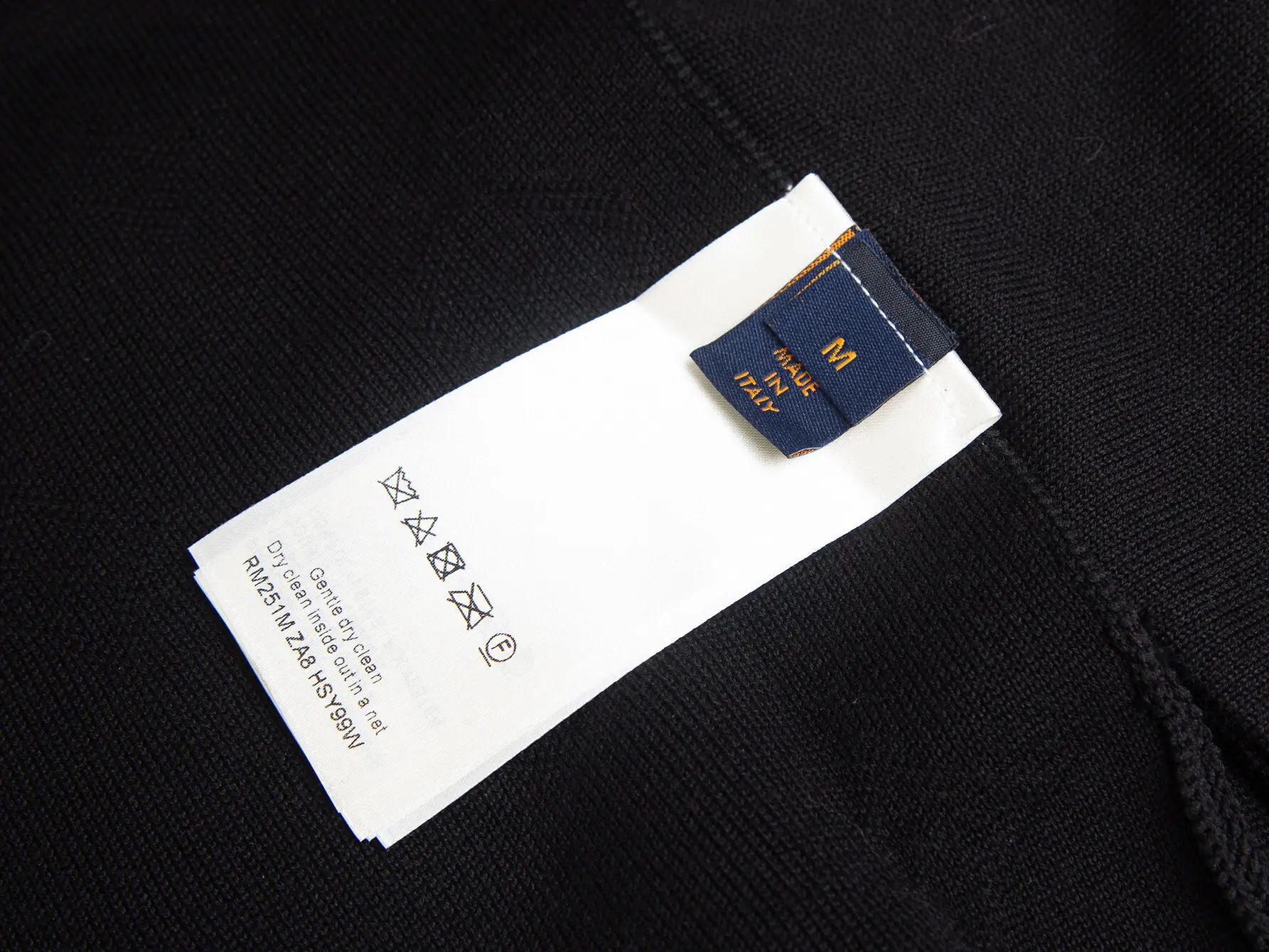 Monogram Embossed Cashmere-Blend Zip-Up Cardigan D28516413 — view 8