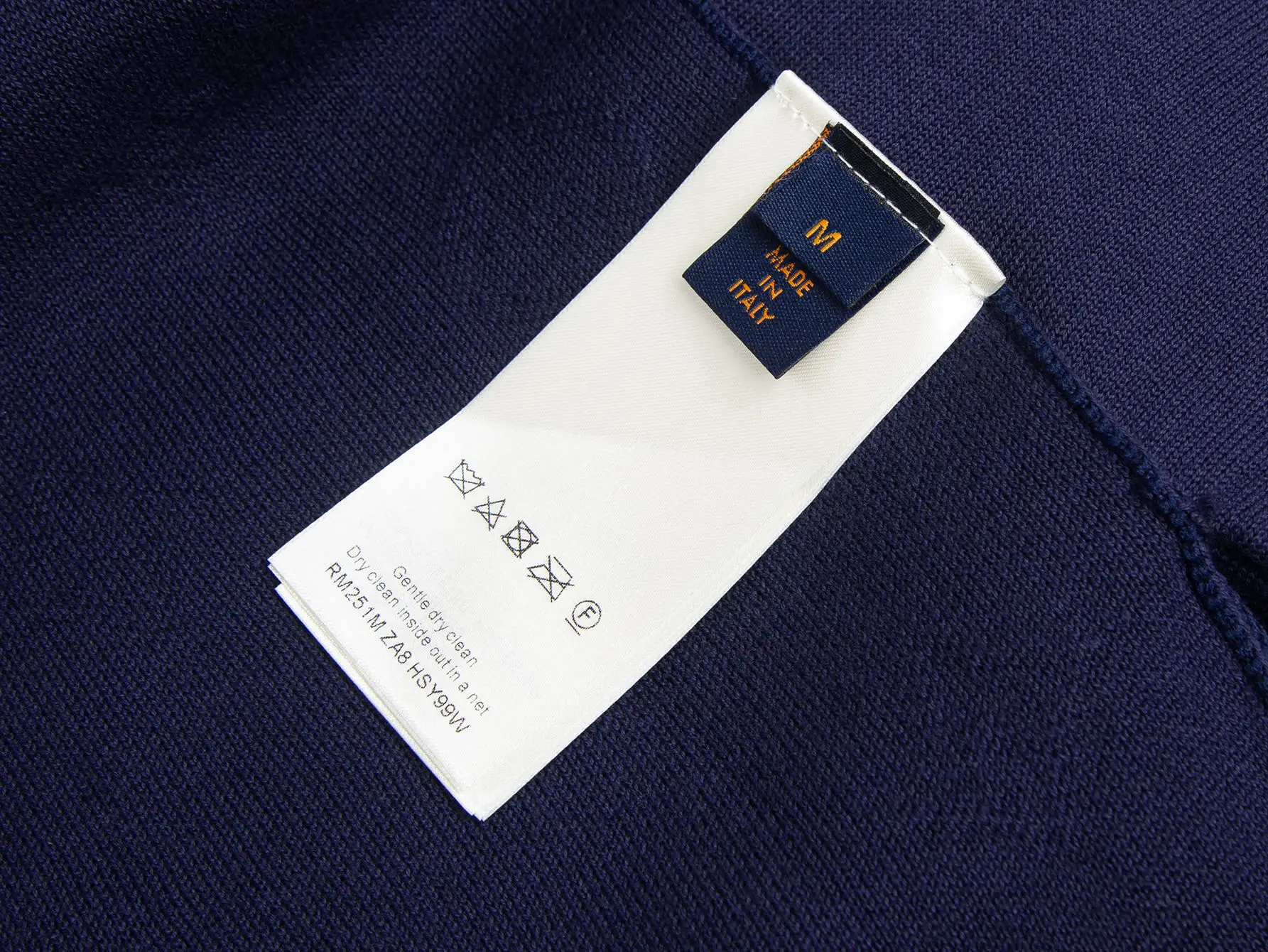 Monogram Embossed Cashmere-Blend Zip-Up Cardigan D28516414 — view 6