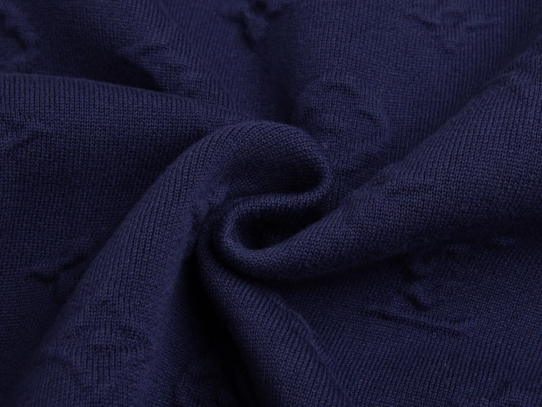 Monogram Embossed Cashmere-Blend Zip-Up Cardigan D28516414 — view 11