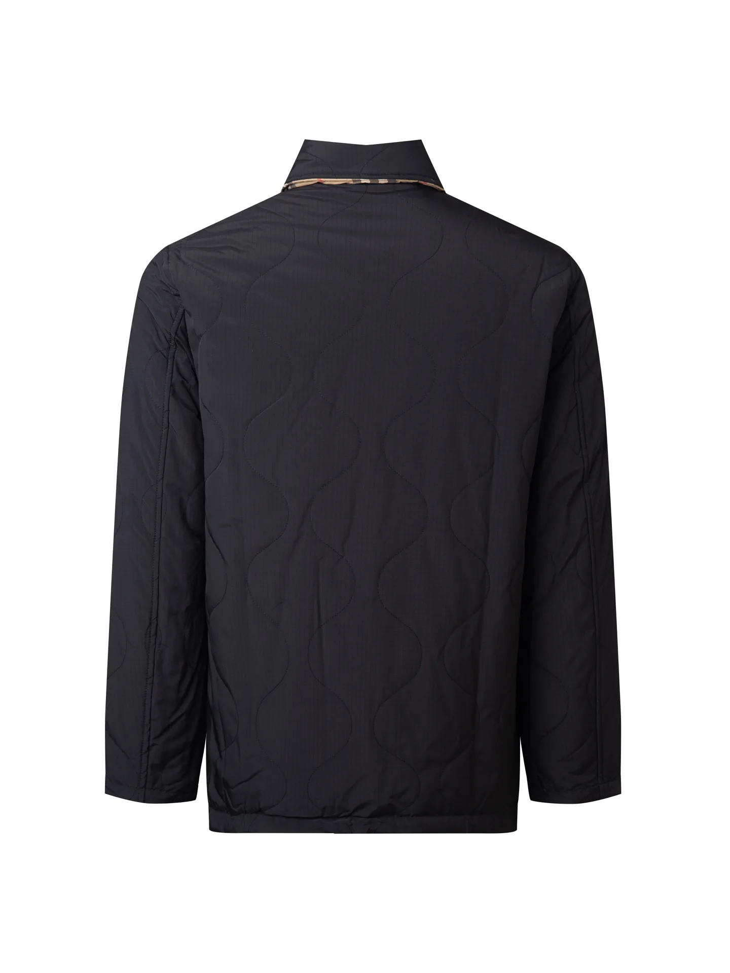 Reversible Quilted Check Lining Jacket D28516428 — view 2