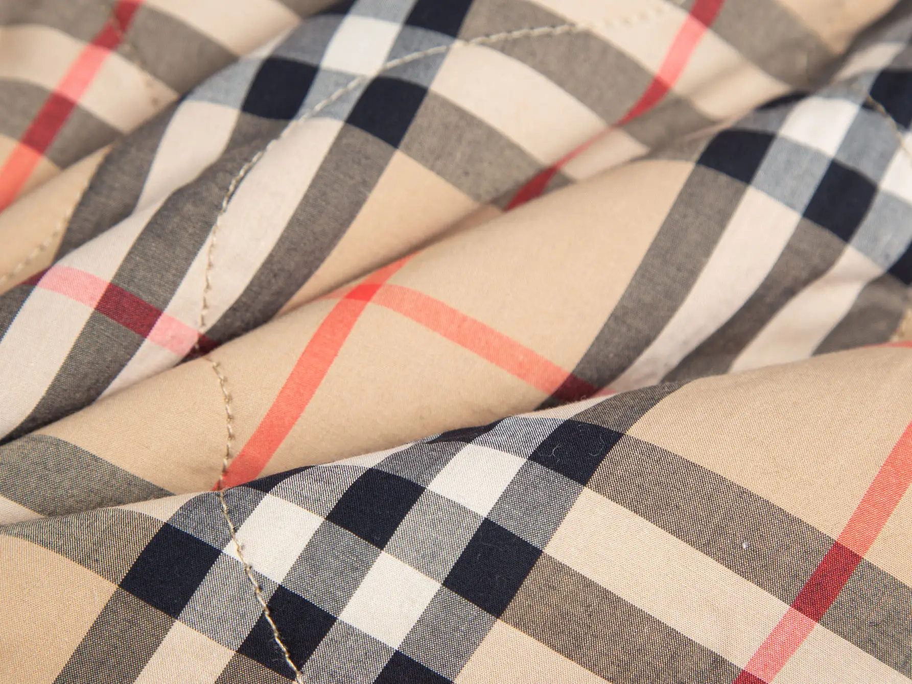 Reversible Quilted Check Lining Jacket D28516428 — view 6