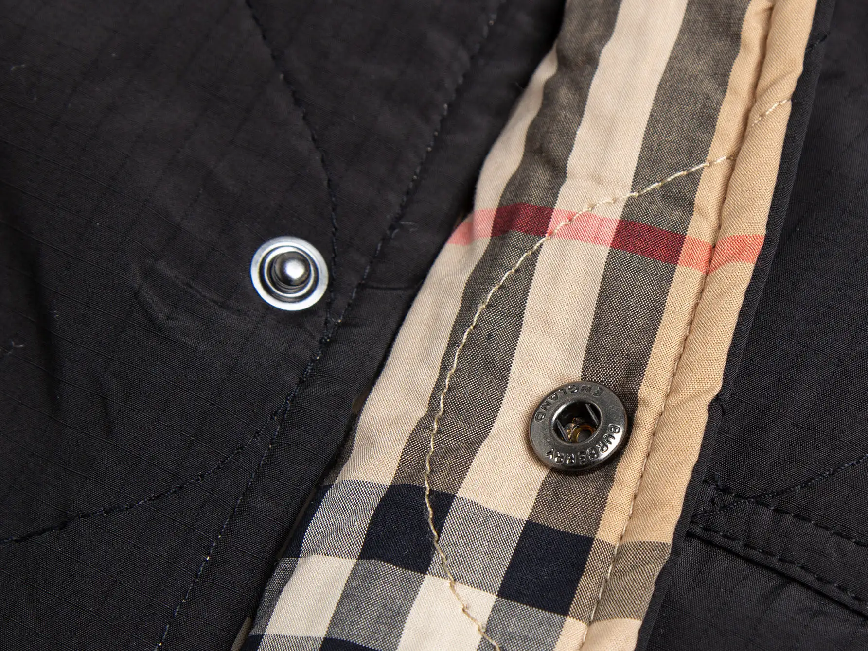Reversible Quilted Check Lining Jacket D28516428 — view 20