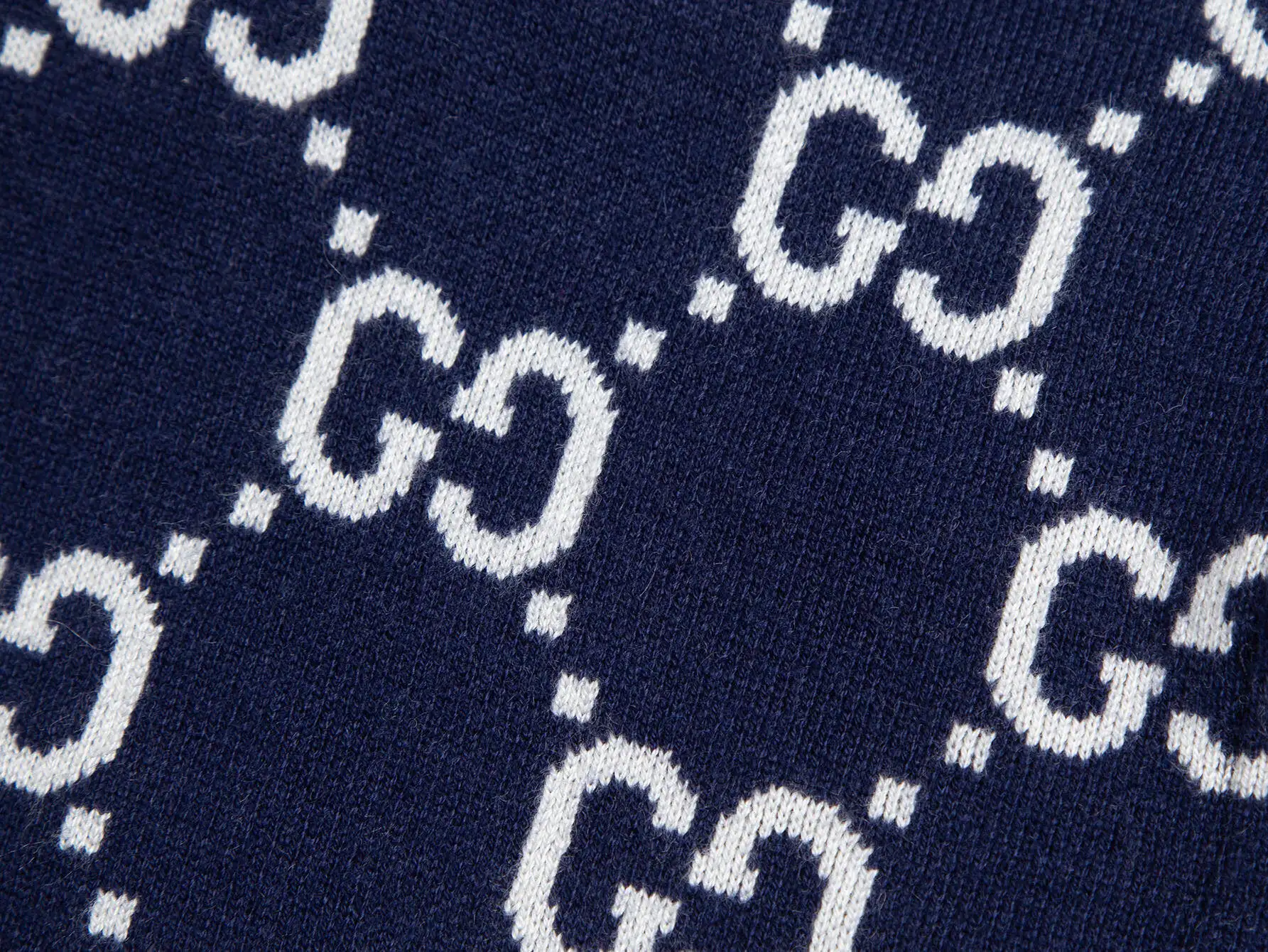 Reversible GG Jacquard Cashmere-Blend Hoodie D28516407 — view 11