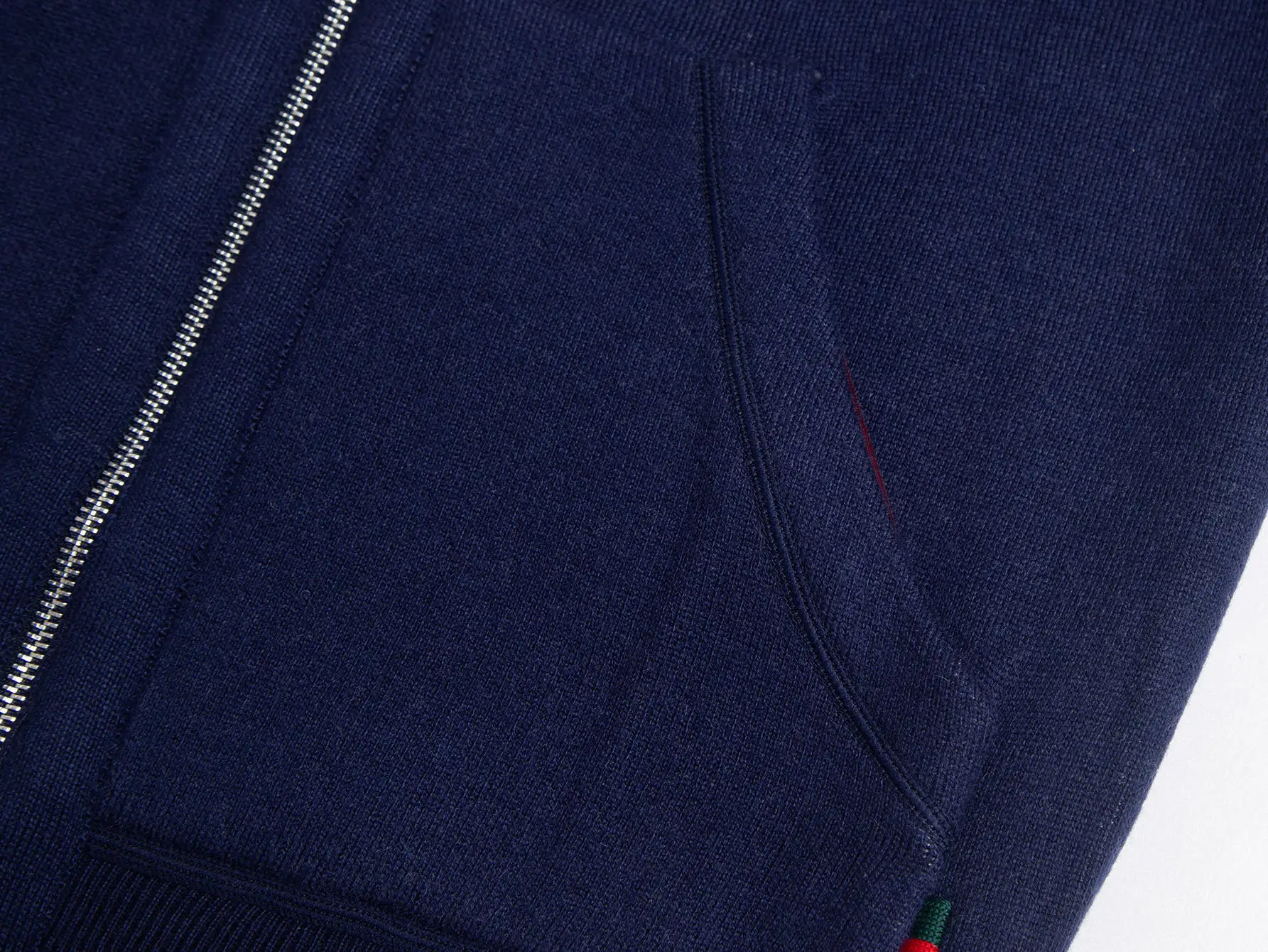 Reversible Monogram Cashmere-Blend Zip-Up Hoodie D28516406 — view 10