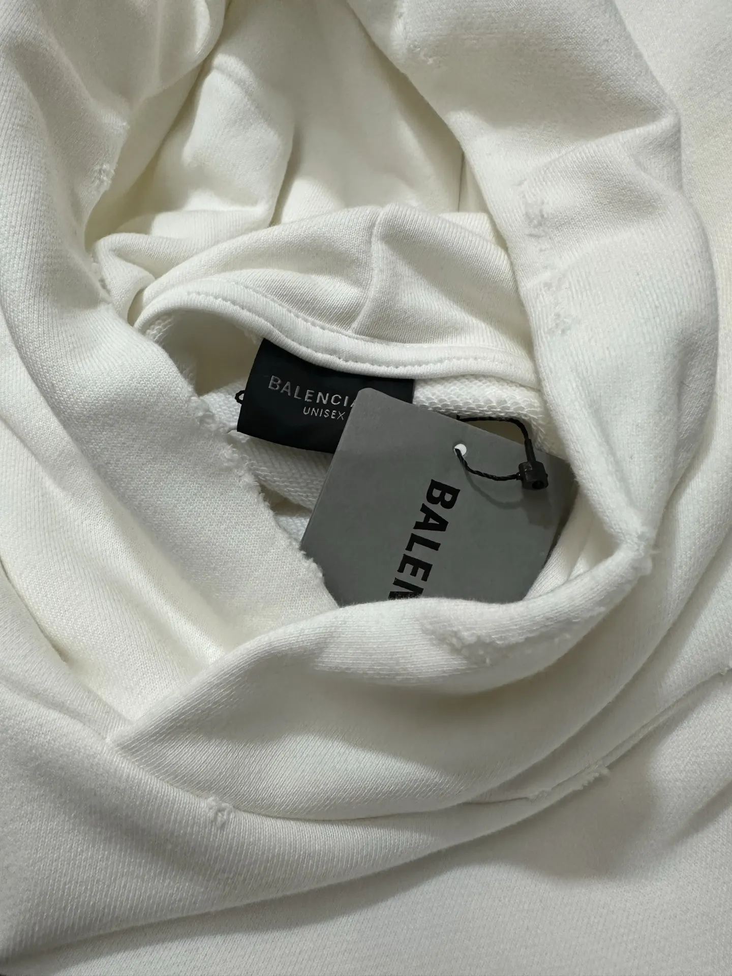Logo Print Oversized Cotton Hoodie D29020180 — view 6