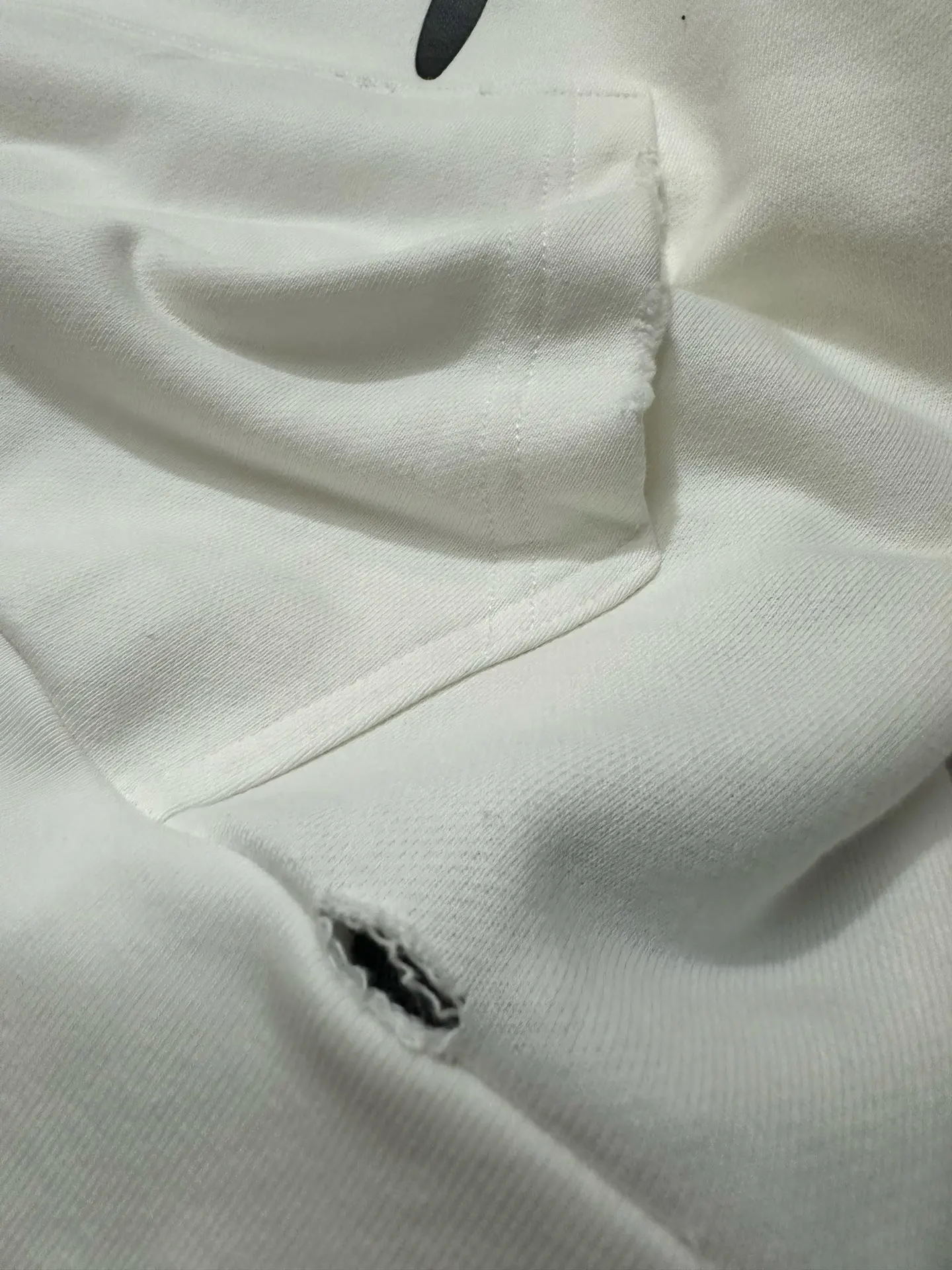 Logo Print Oversized Cotton Hoodie D29020180 — view 12