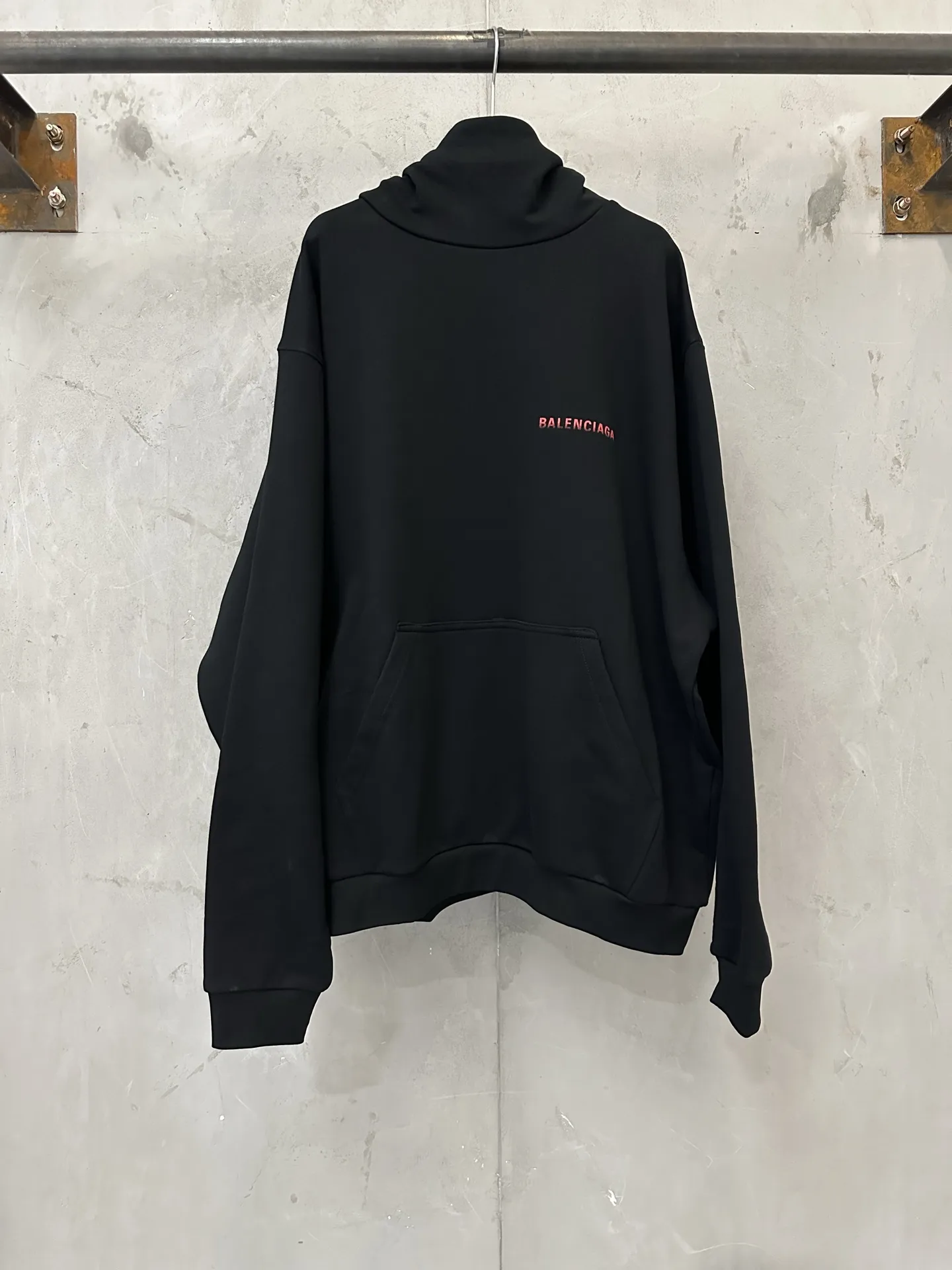 Logo Gradient Ninja Mask Hoodie D29020172