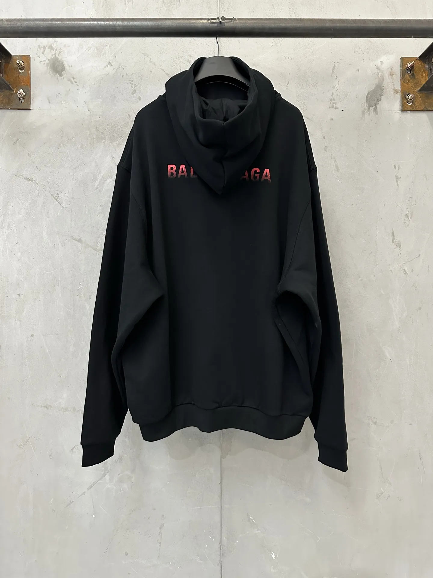 Logo Gradient Ninja Mask Hoodie D29020172 — view 2