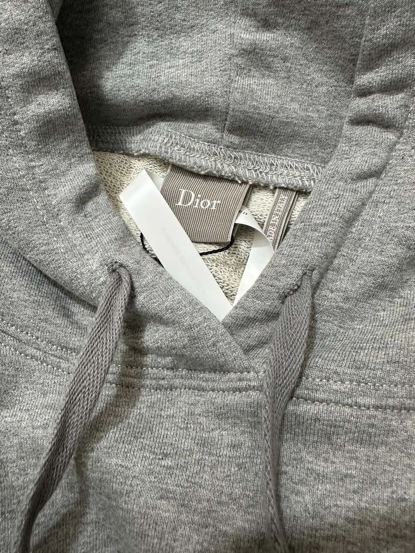 Embroidered Crest Logo Cotton Hoodie D29020204 — view 6