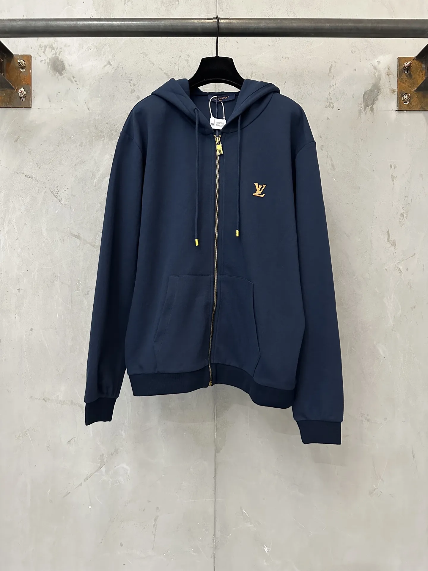 Logo-Embroidered Zip-Up Hoodie D29024414