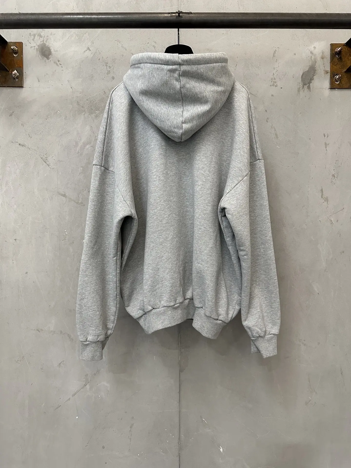 CD Icon Embroidered Cotton-Jersey Hoodie D29020133 — view 2