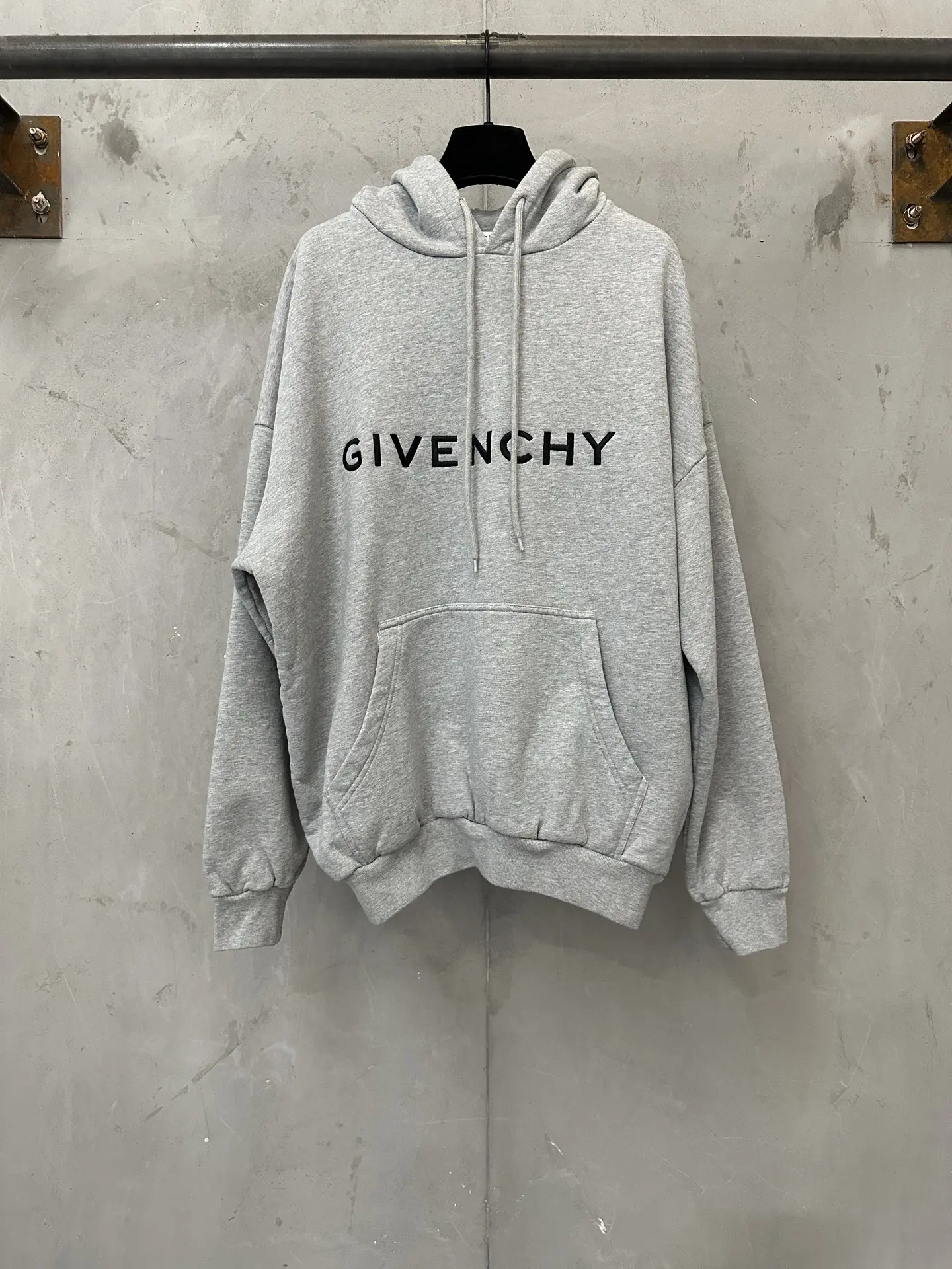 Logo Embroidery Cotton-Jersey Hoodie D29021770