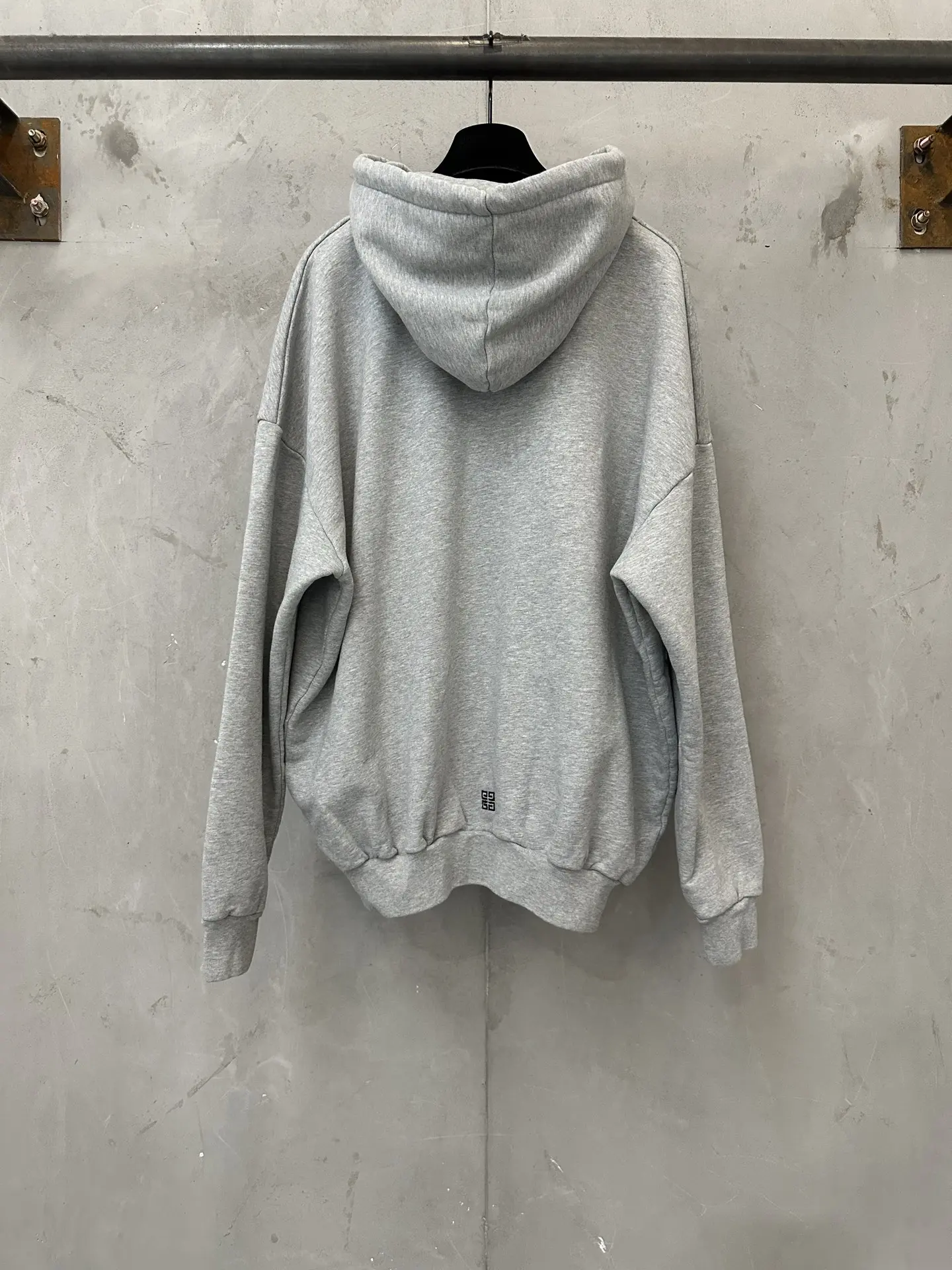 Logo Embroidery Cotton-Jersey Hoodie D29021770 — view 2