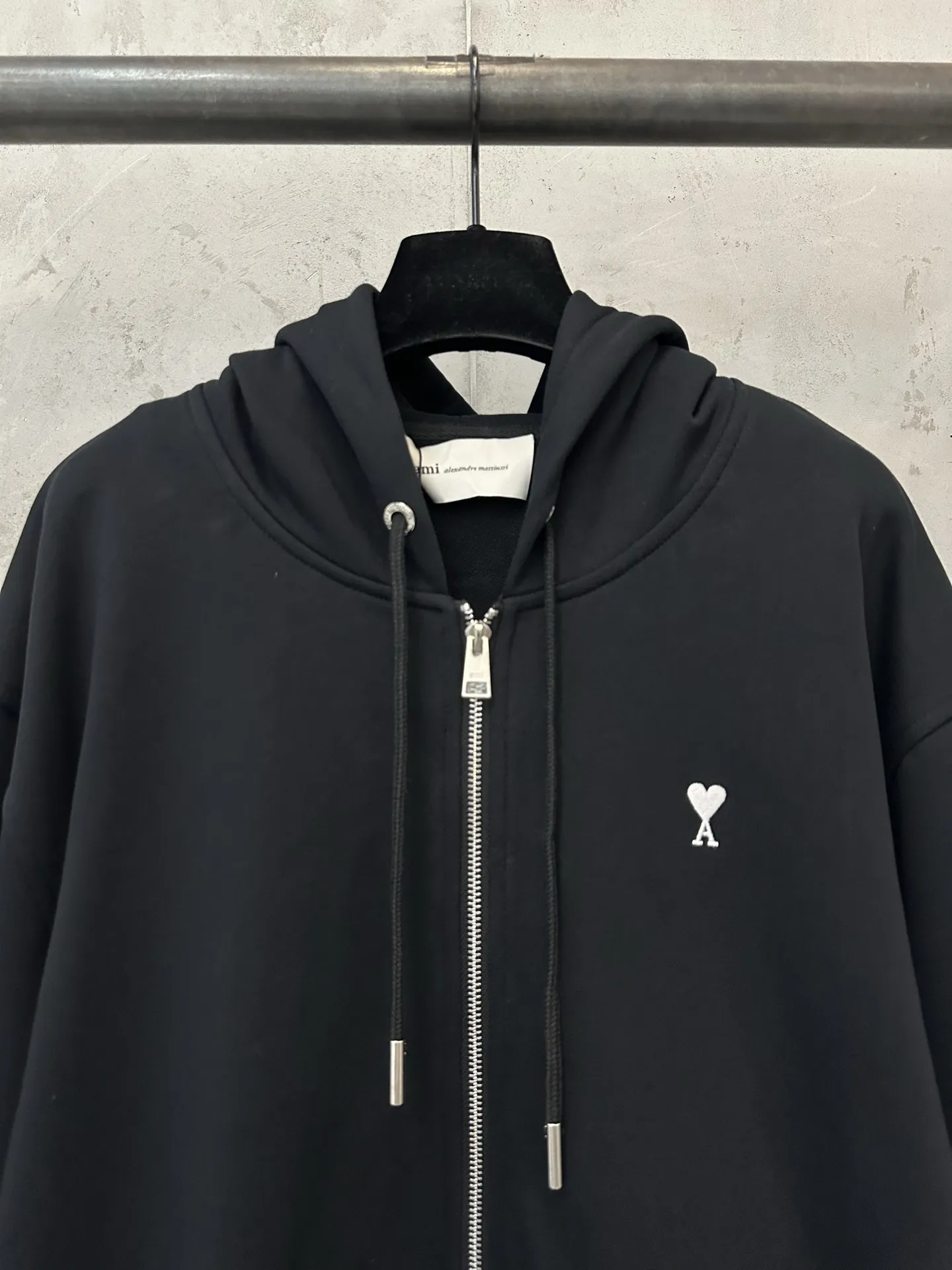 Ami de Coeur Embroidered Zip-Up Hoodie D29525032 — view 5