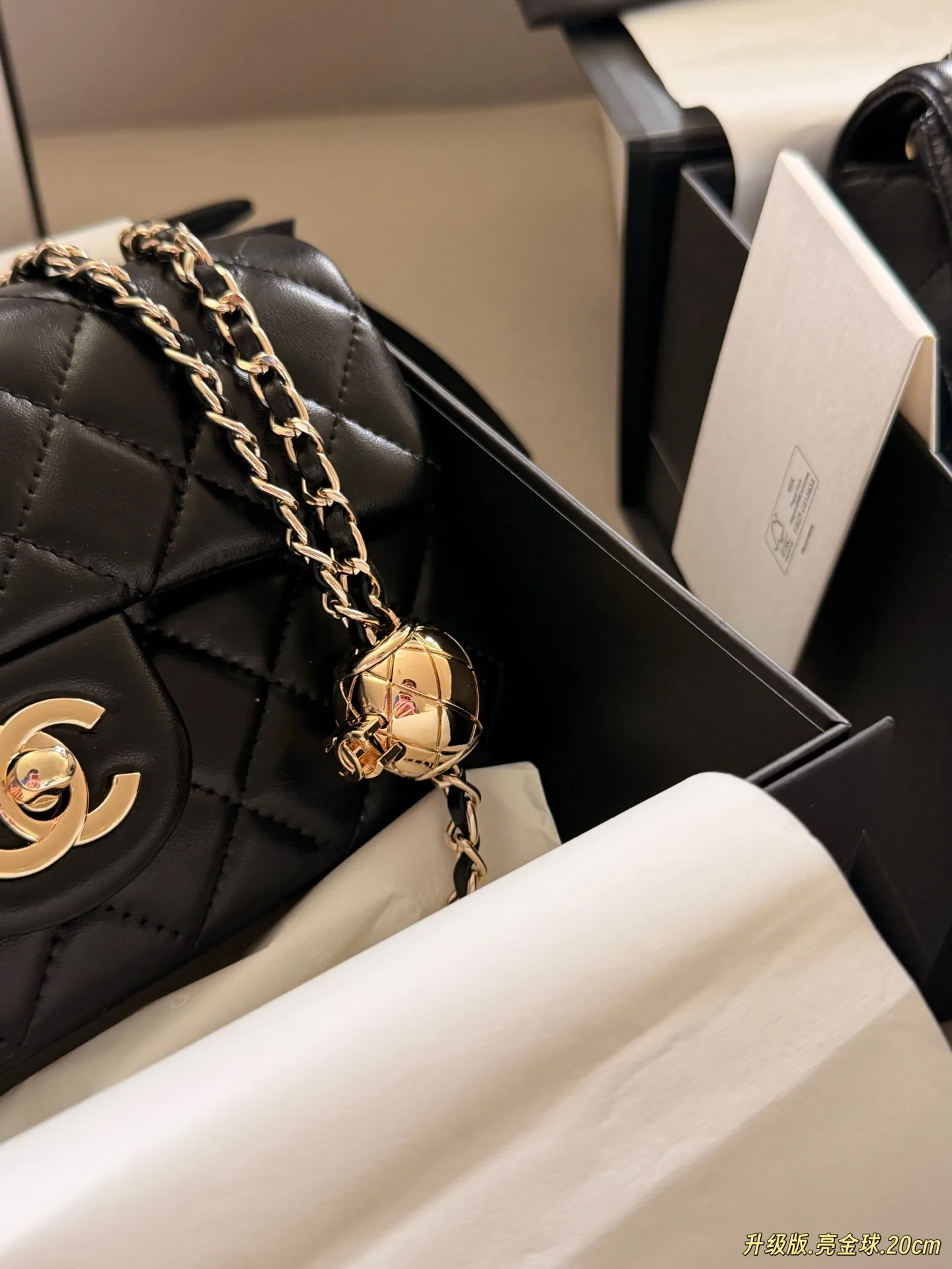 Chanel CF Quilted Leather Mini Bag D30018069 — view 3