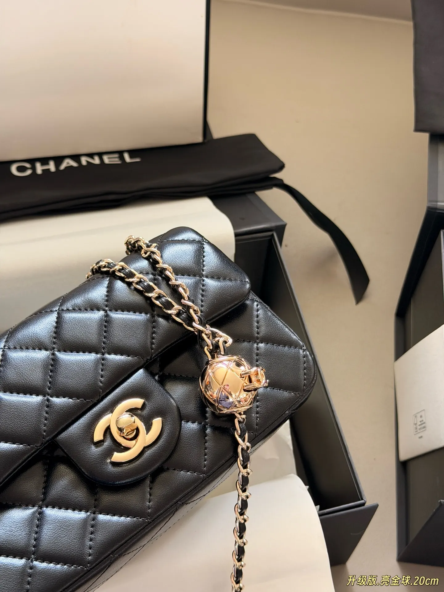 Chanel CF Quilted Leather Mini Bag D30018069 — view 4