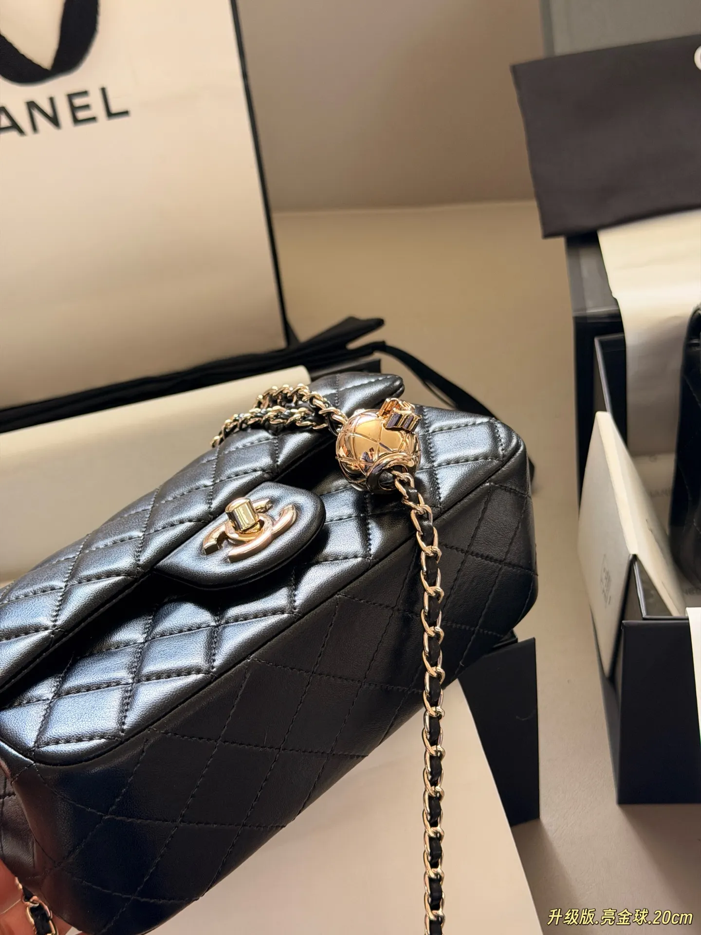 Chanel CF Quilted Leather Mini Bag D30018069 — view 5
