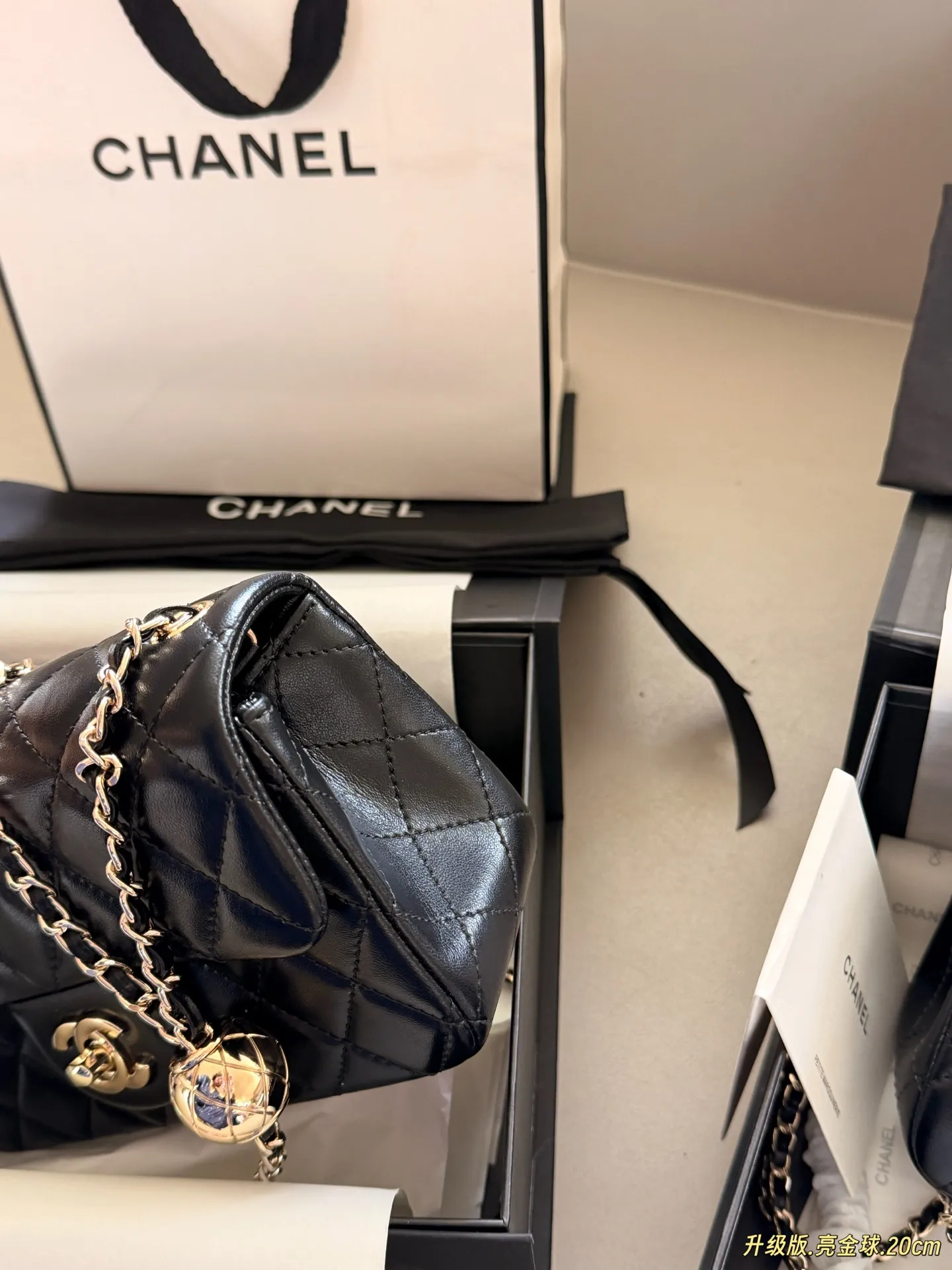 Chanel CF Quilted Leather Mini Bag D30018069 — view 6