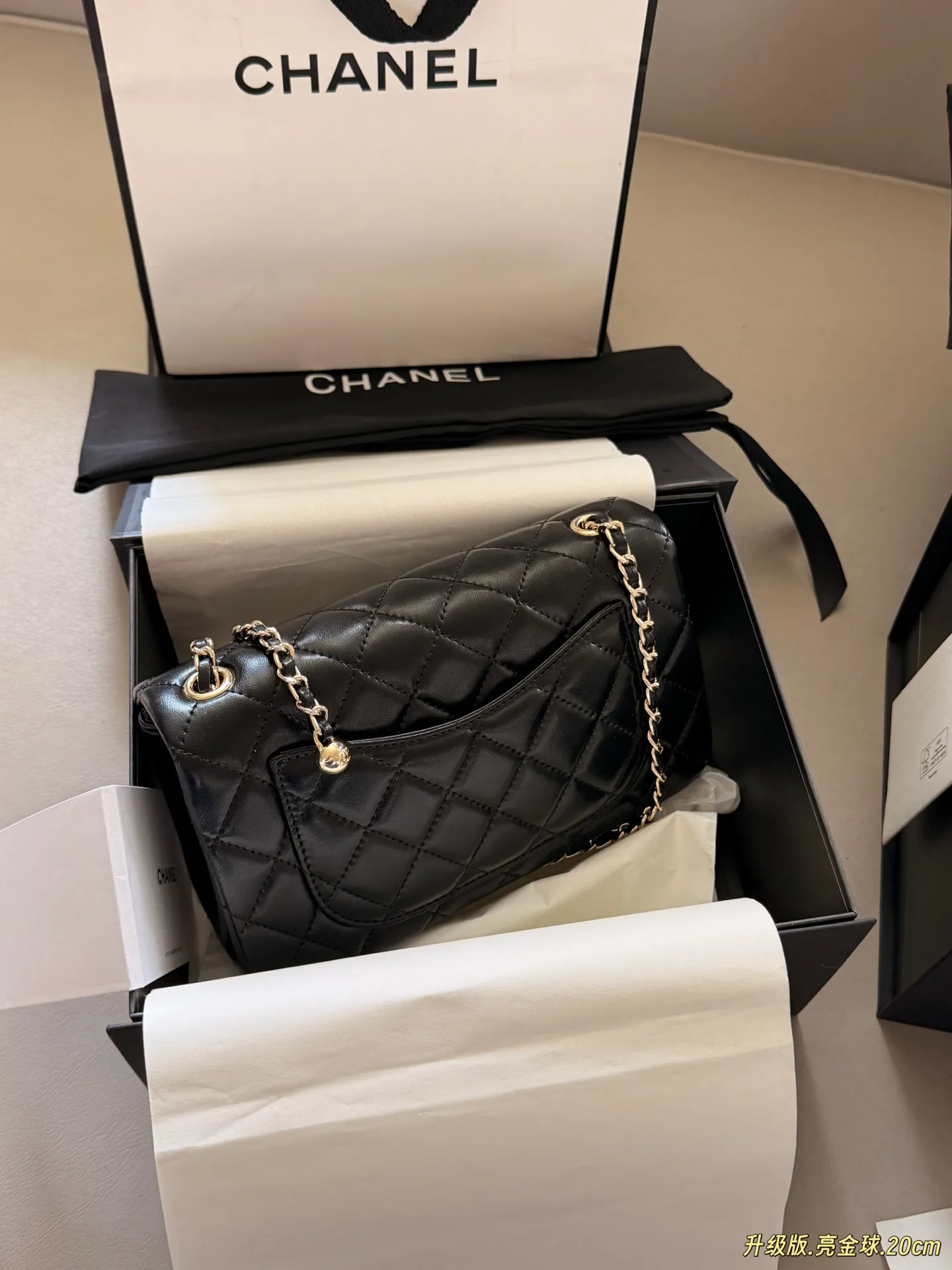 Chanel CF Quilted Leather Mini Bag D30018069 — view 7