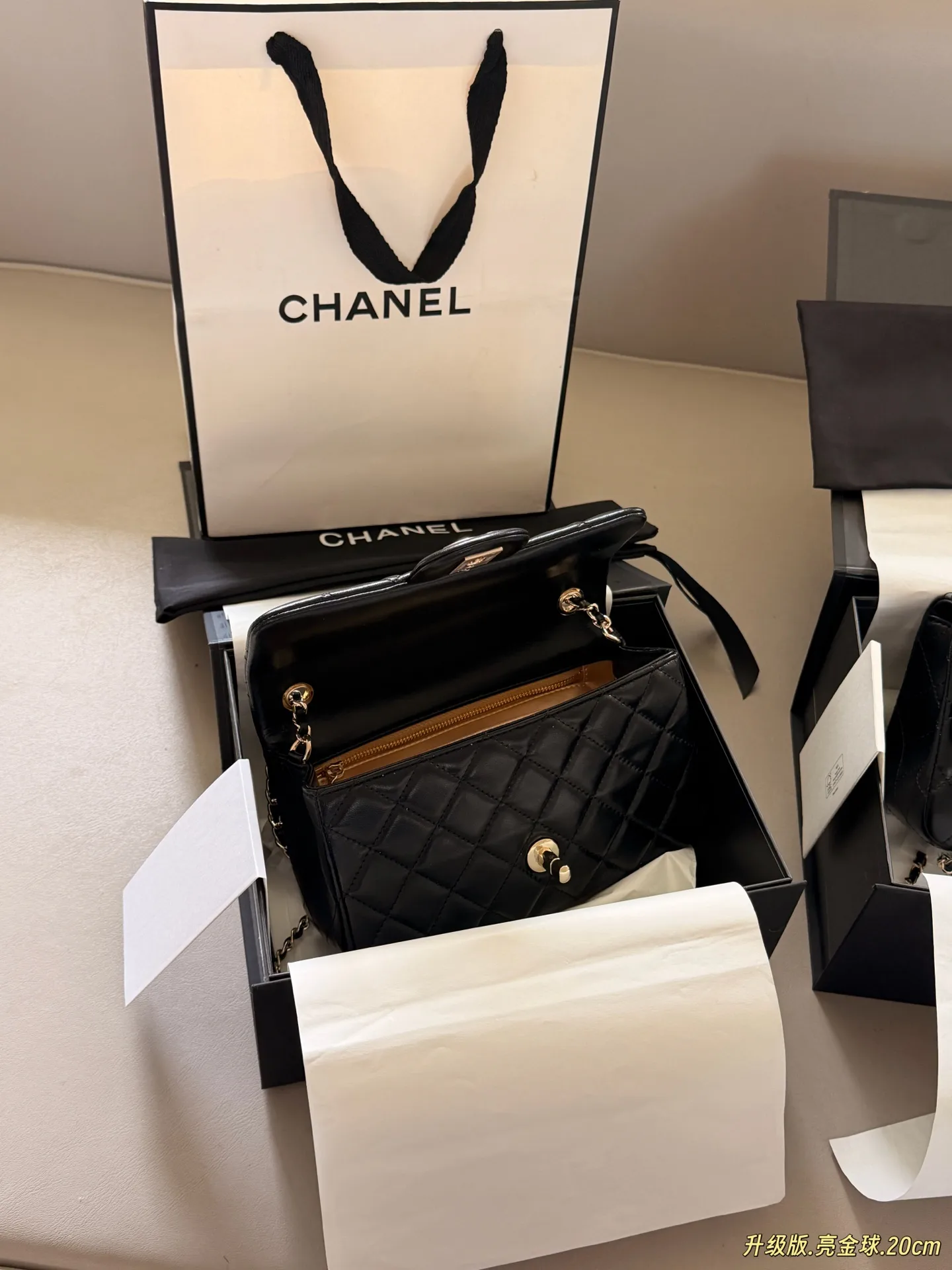 Chanel CF Quilted Leather Mini Bag D30018069 — view 9