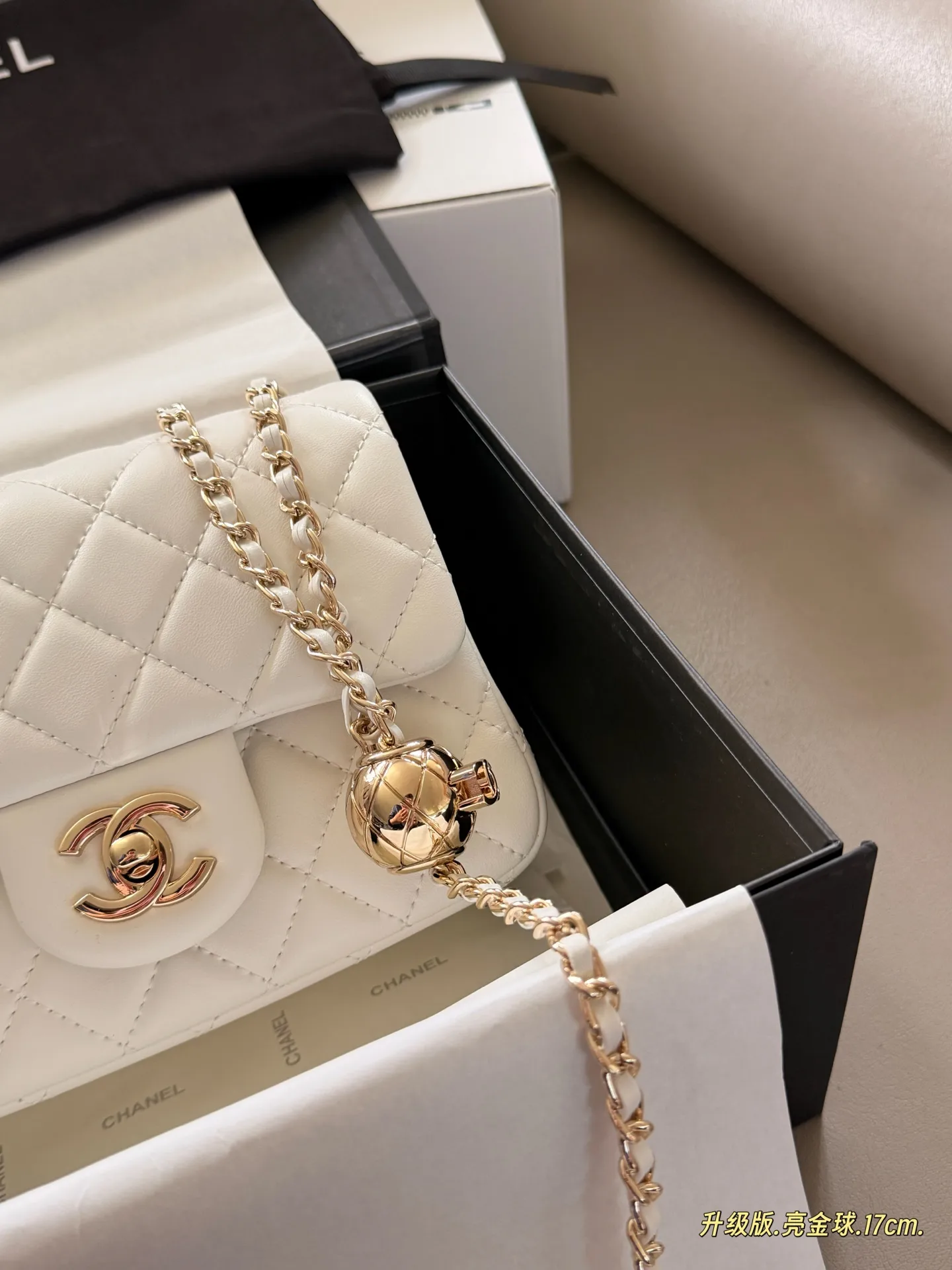 Chanel CF Quilted Leather Mini Bag D30018069 — view 13