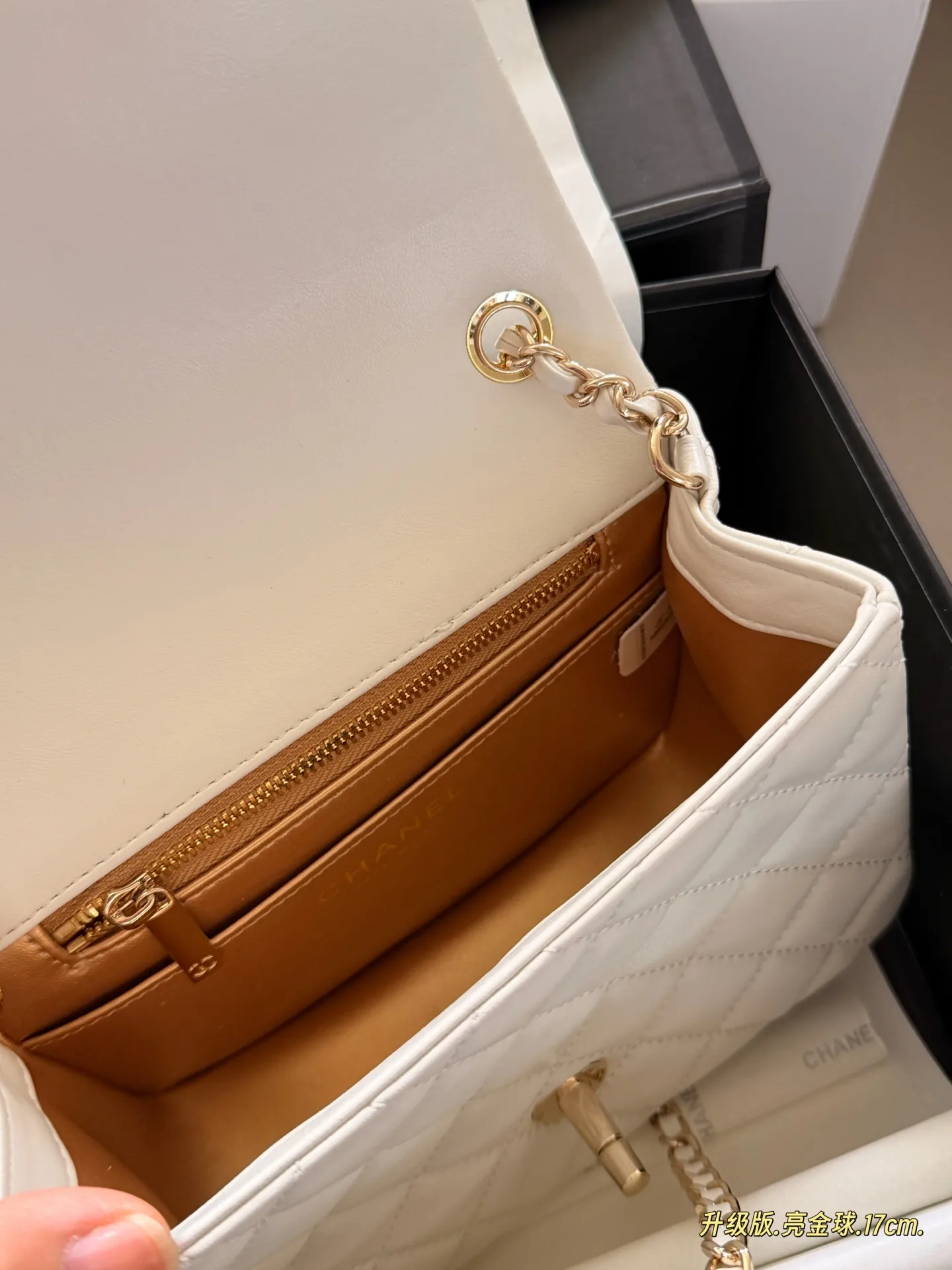 Chanel CF Quilted Leather Mini Bag D30018069 — view 15