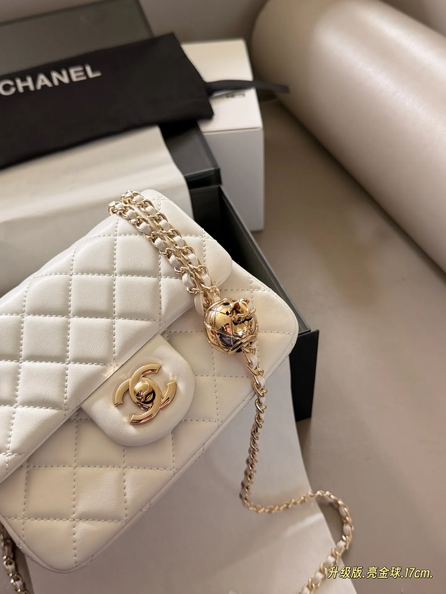 Chanel CF Quilted Leather Mini Bag D30018069 — view 16